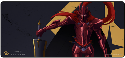 Igris - Solo Leveling Desk Mat