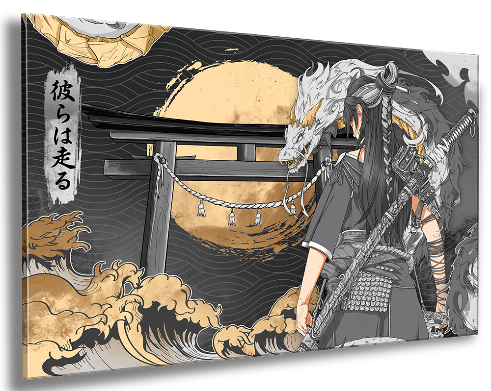 Starforge Systems - Golden Dragon - Wall Art