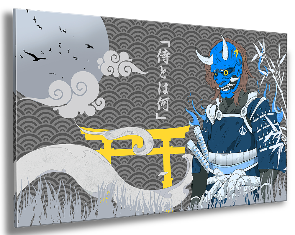 Starforge Systems - Azure Oni - Wall Art