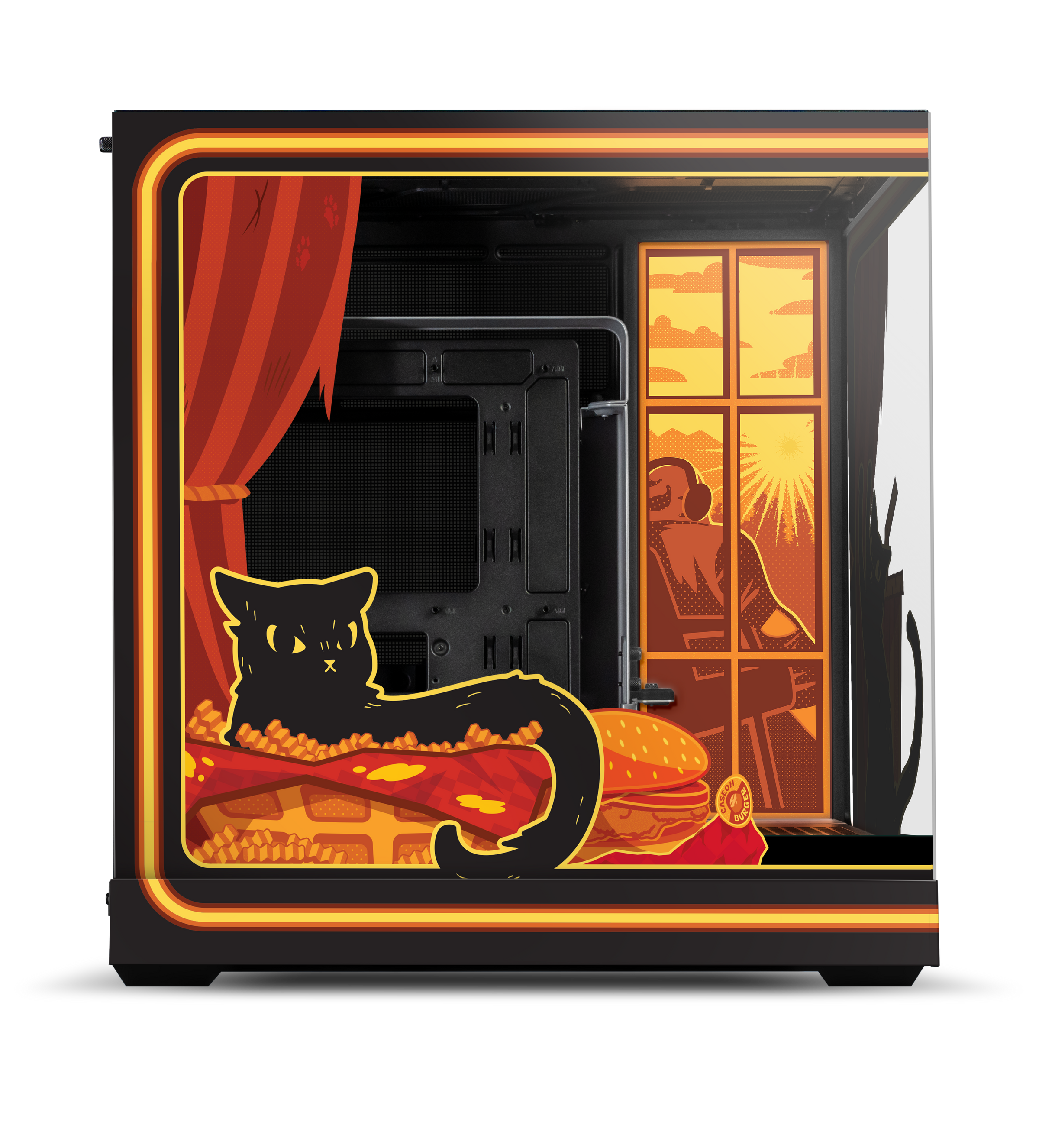 KITTY Case side view