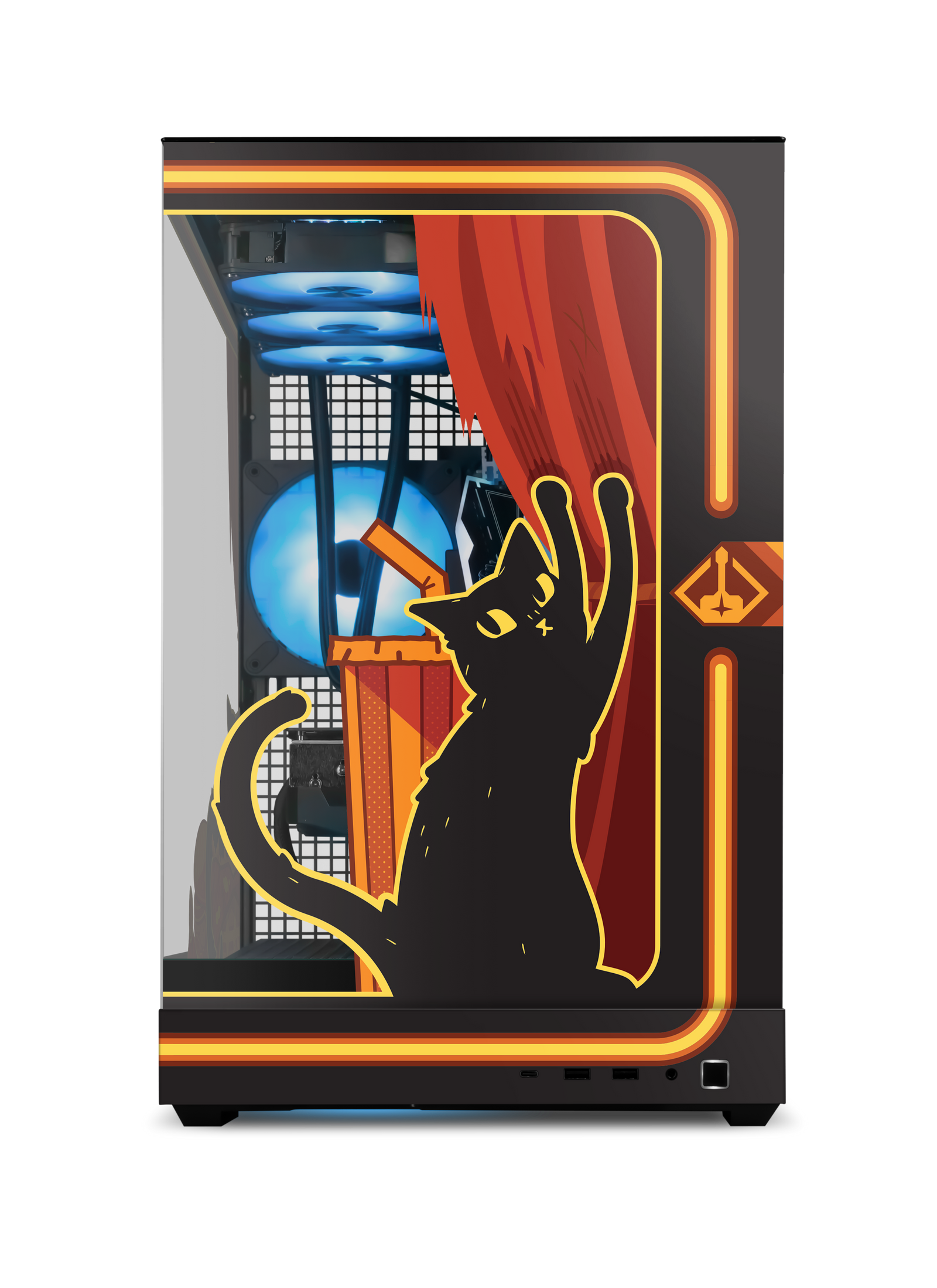 KITTY Case Print front view