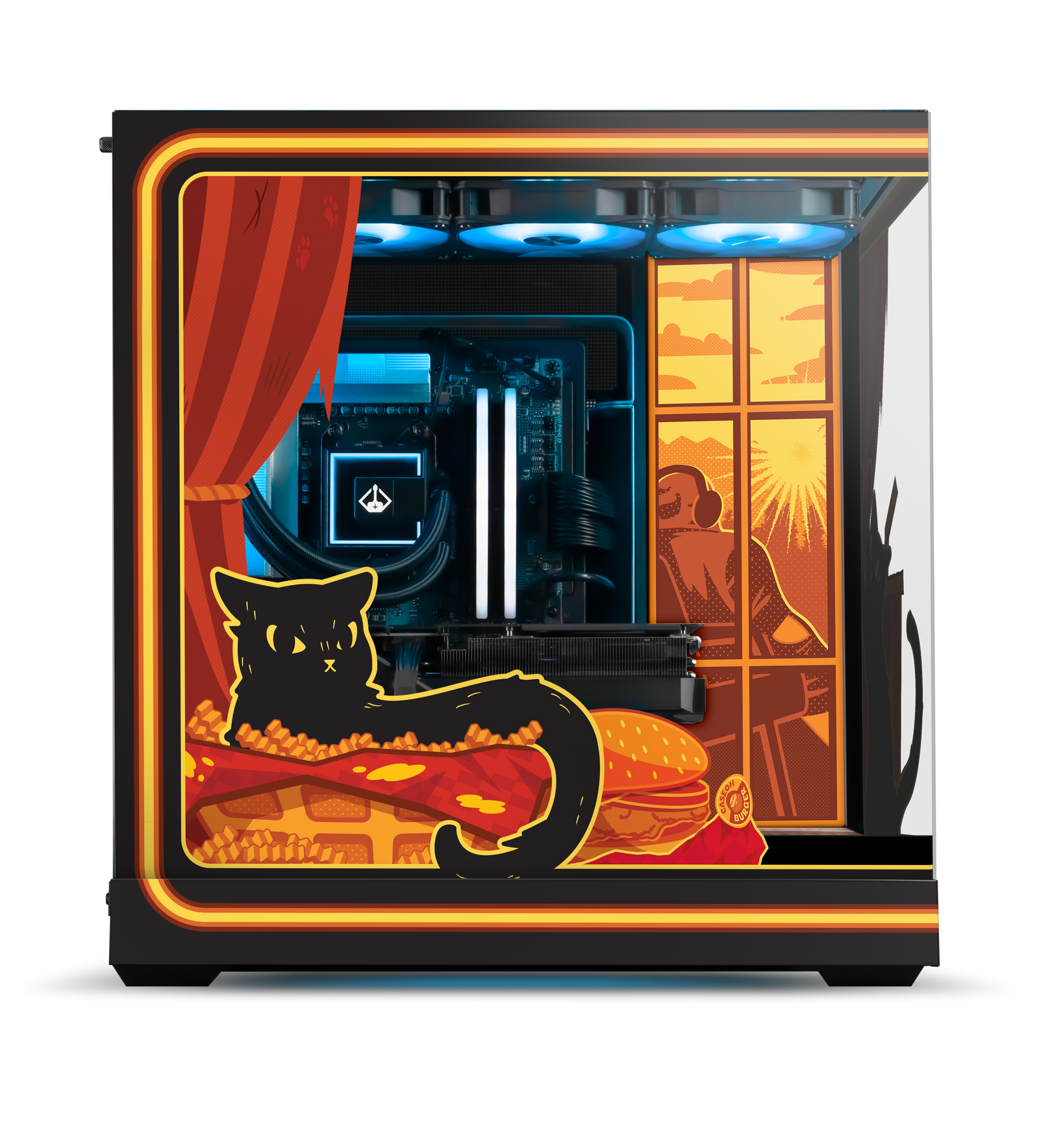 KITTY Case Print side view