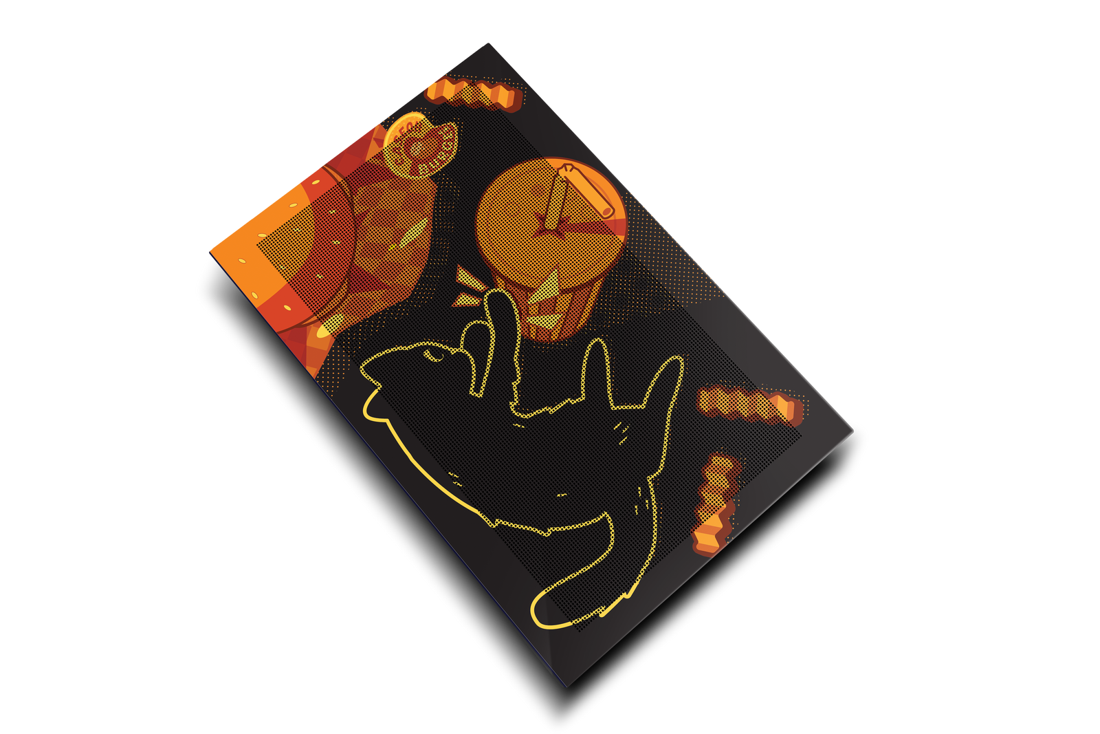 KITTY Case Print top view
