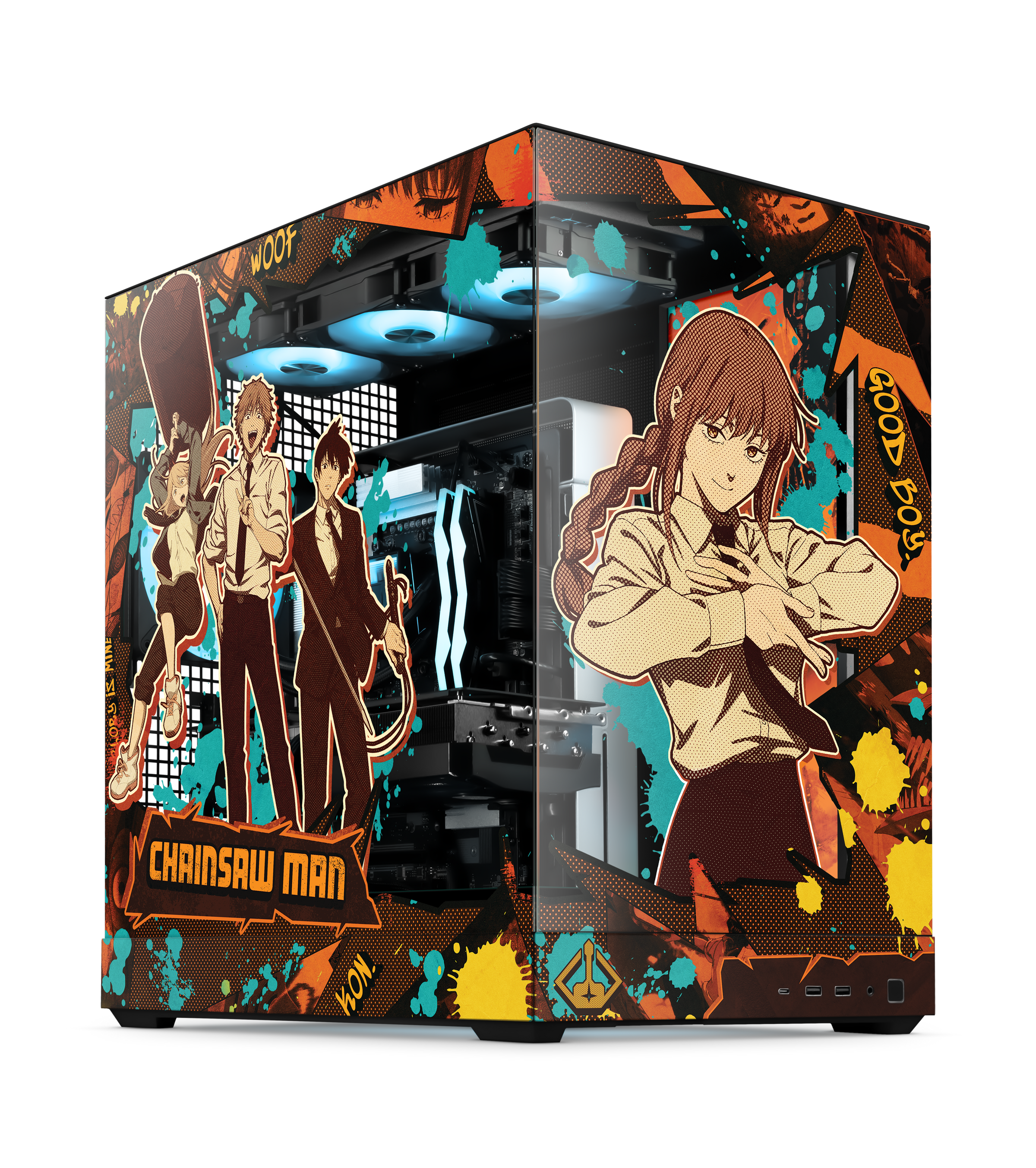 Chainsaw Man PC - Core angled view