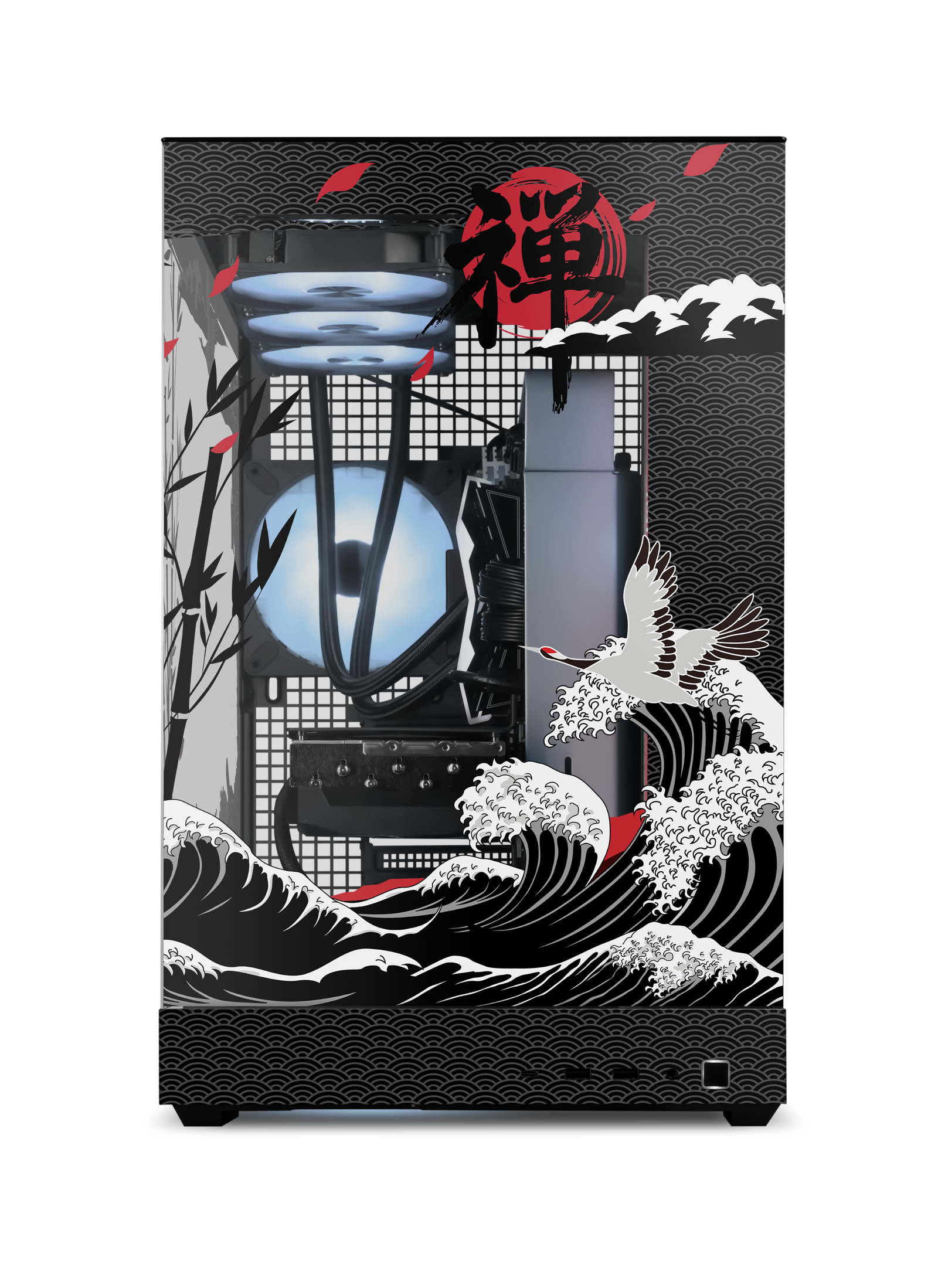 Clouded Gates Print front view