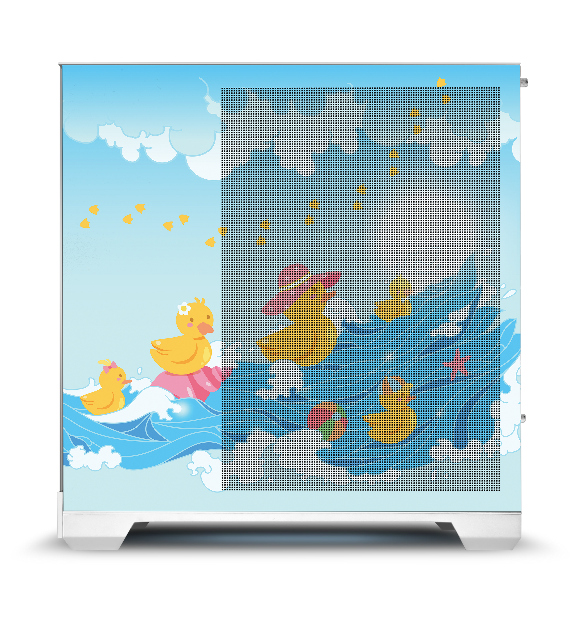 Daph's Ducks Print rear view