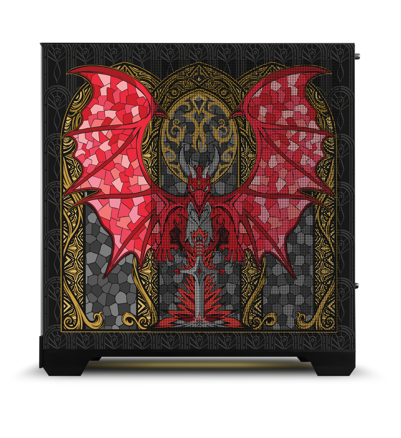 Dragonlight Case Print rear view
