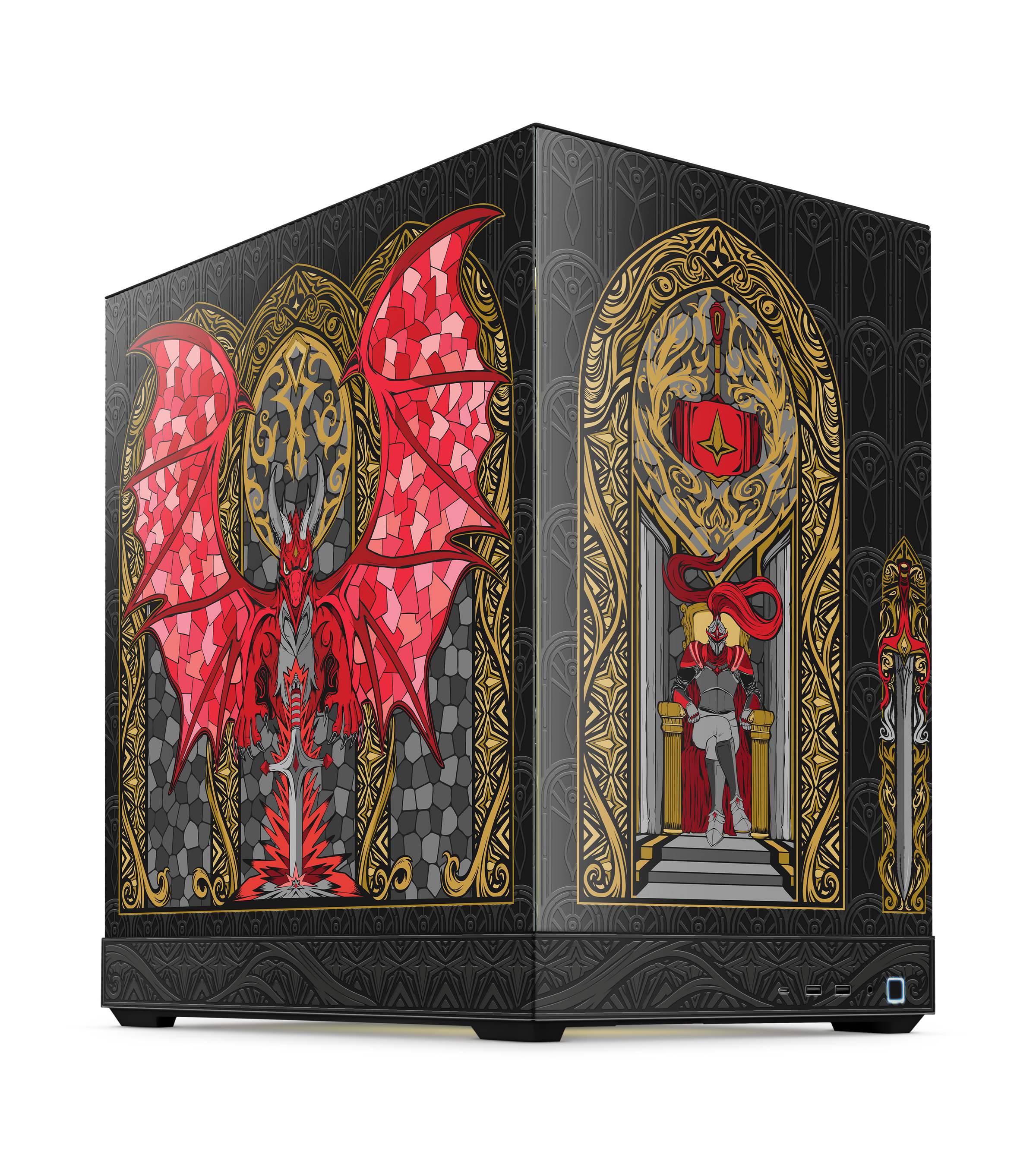 Dragonlight Case angled view