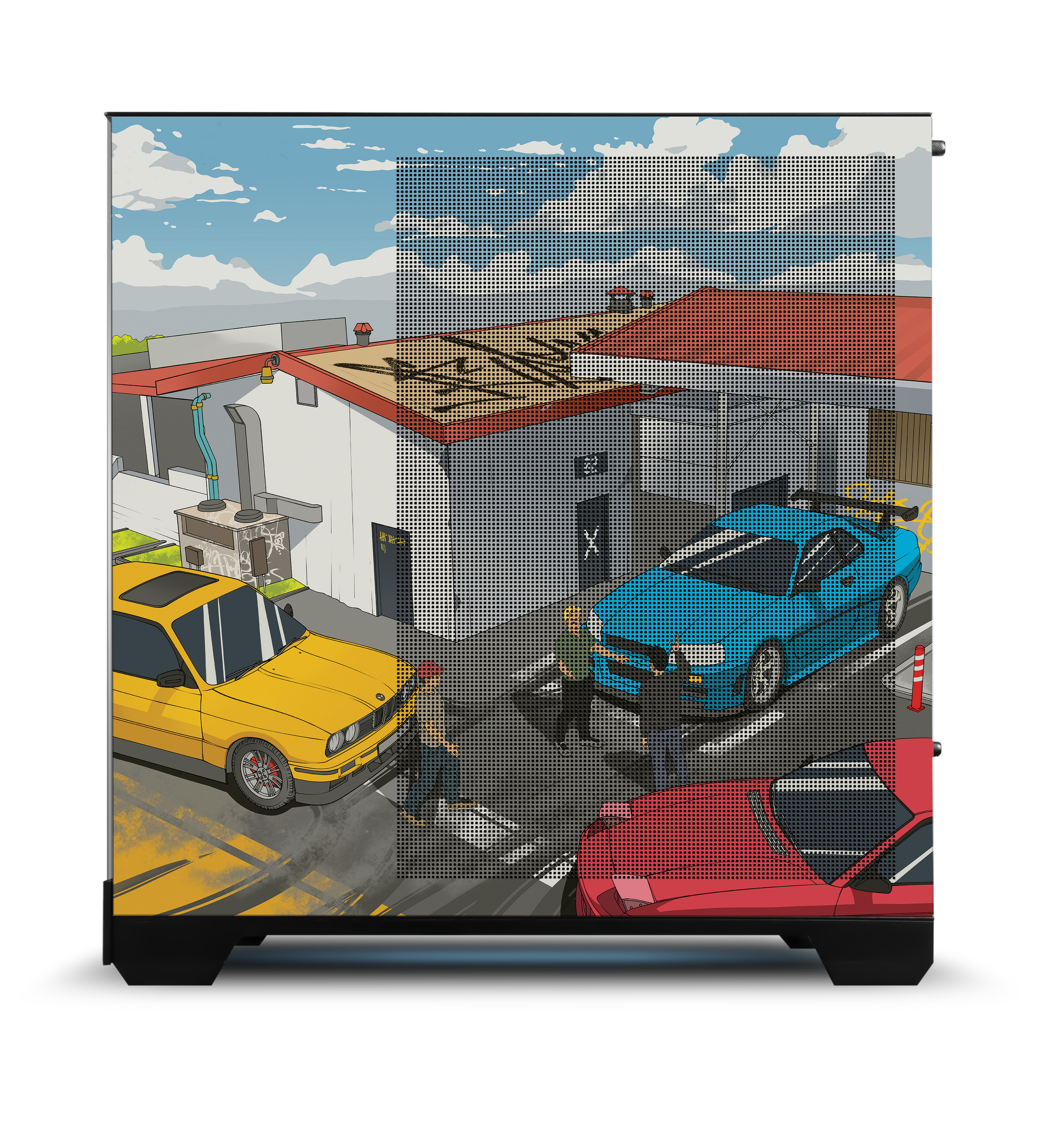 Drift Print rear view