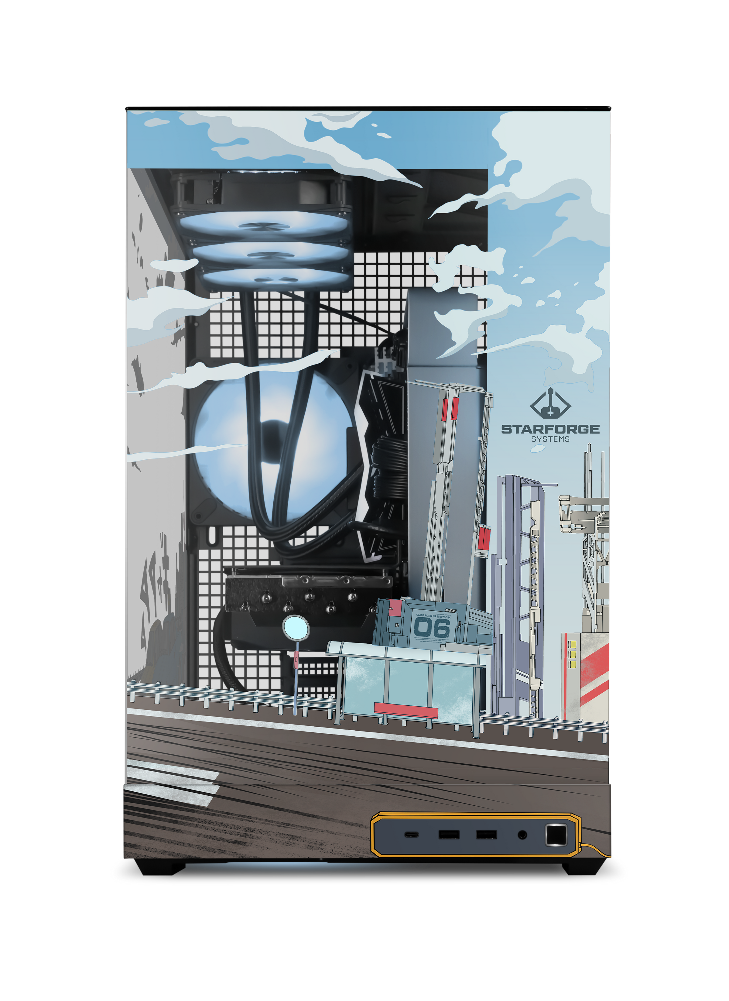 Drift Print front view