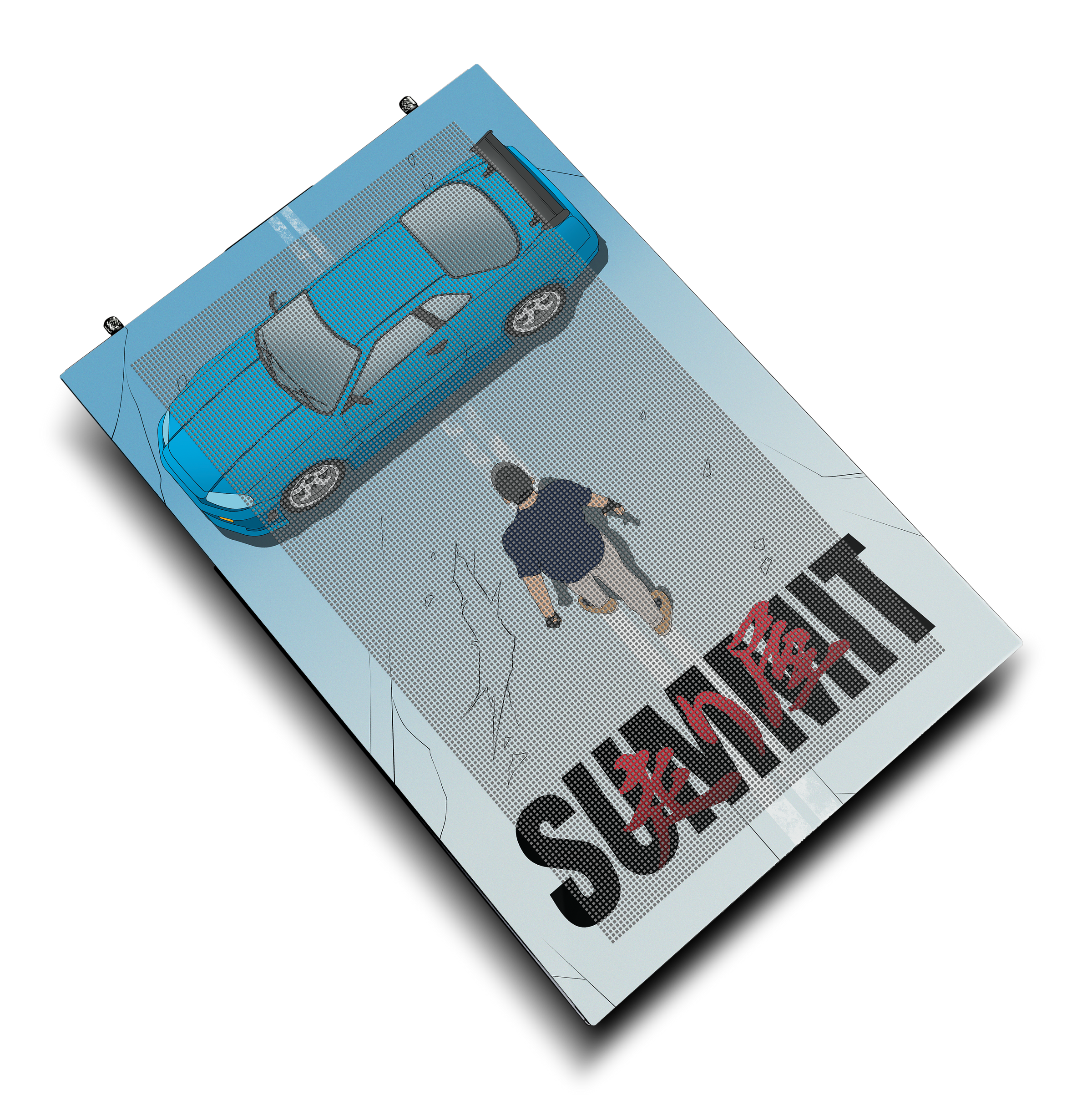 Drift Print top view