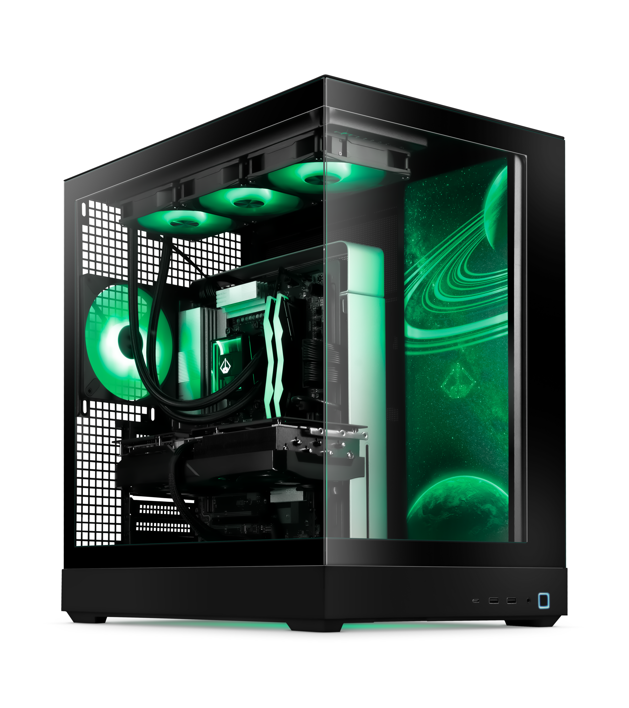 Voyager IV Elite (AMD) angled view