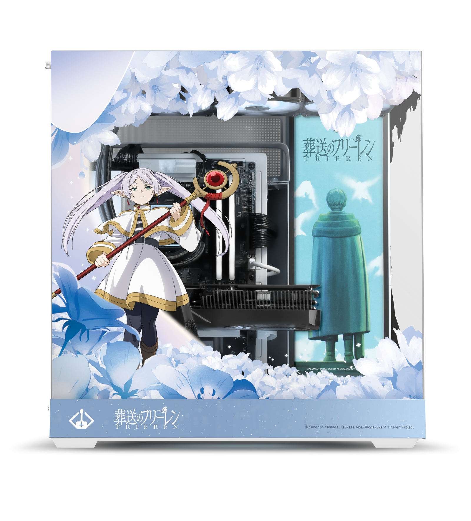 Frieren & Himmel Case Print side view