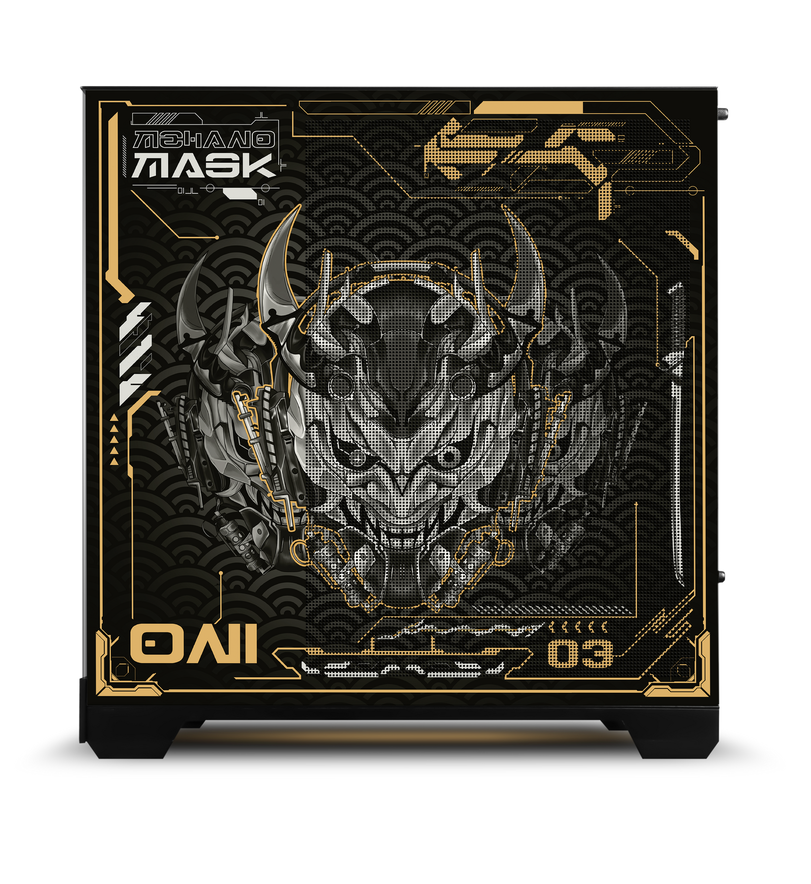 Golden Dragon Case Print rear view