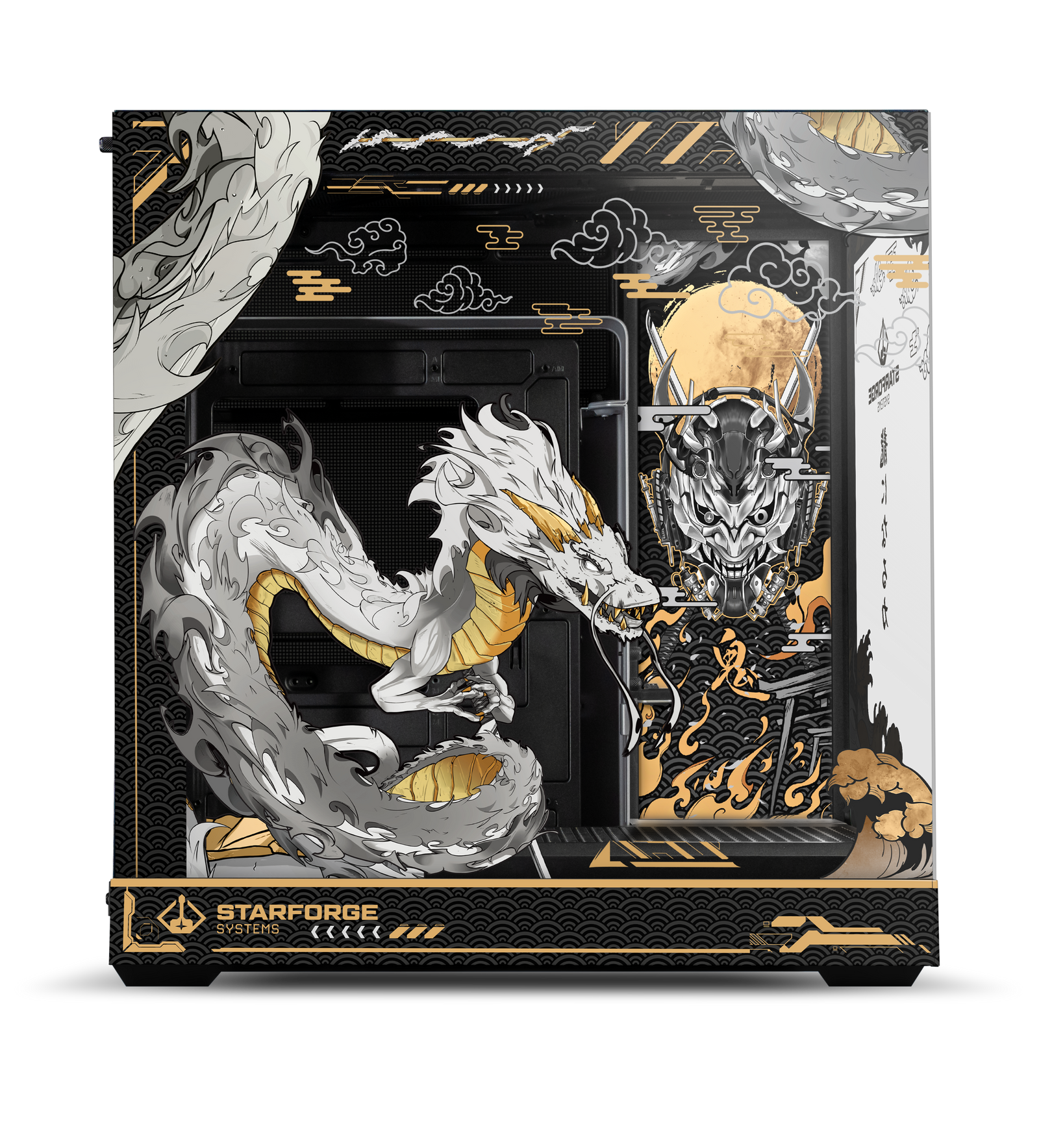Golden Dragon Case side view