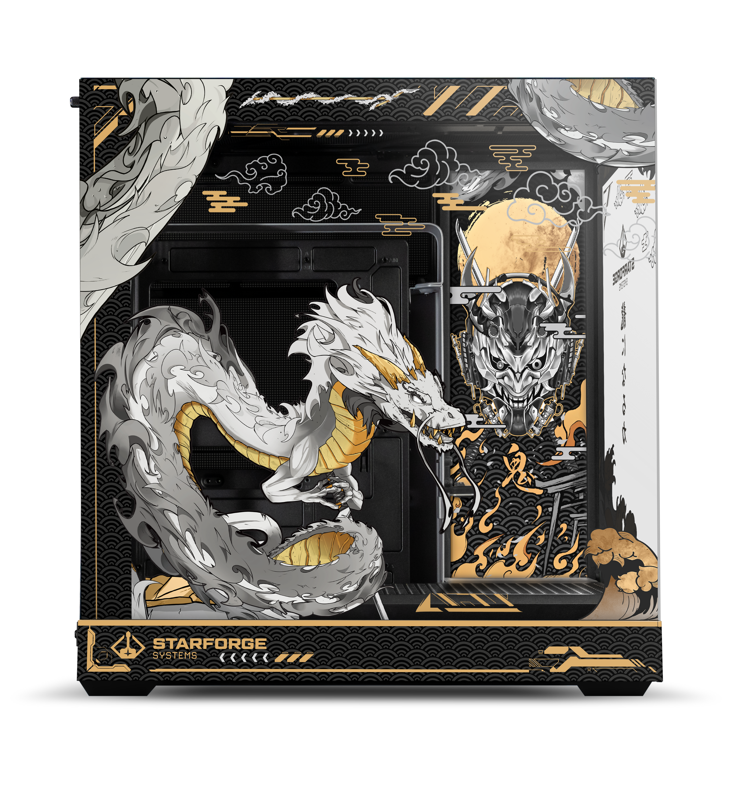 Golden Dragon Case side view