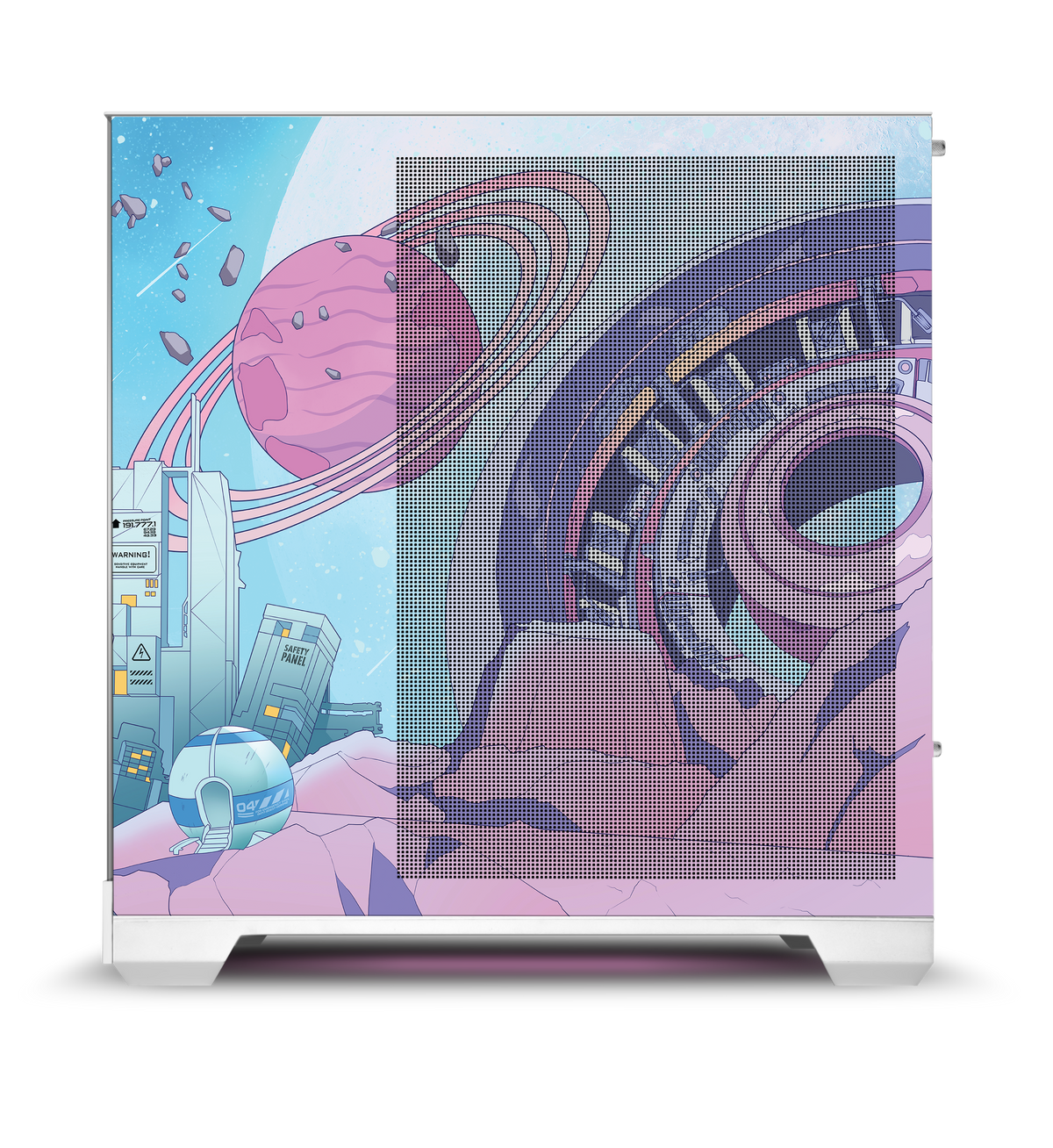 Lunarian Case Print rear view