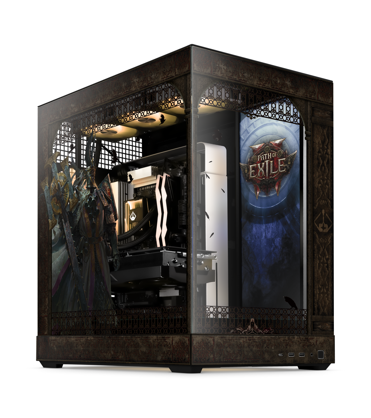 Path of Exile 2 Case Print angled view