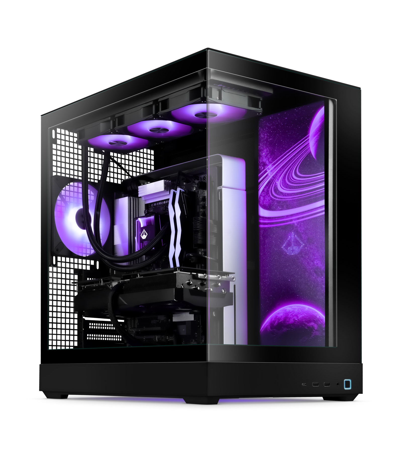 Voyager IV Pro (AMD) angled view