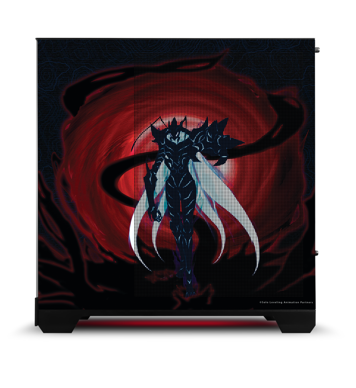 Solo Leveling Case Print rear view