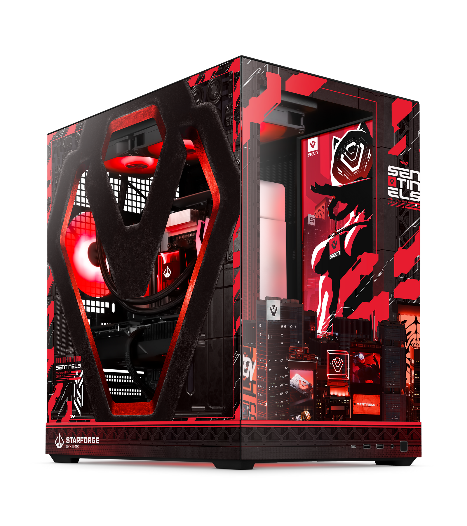The Sentinel Master Edition PC angled view