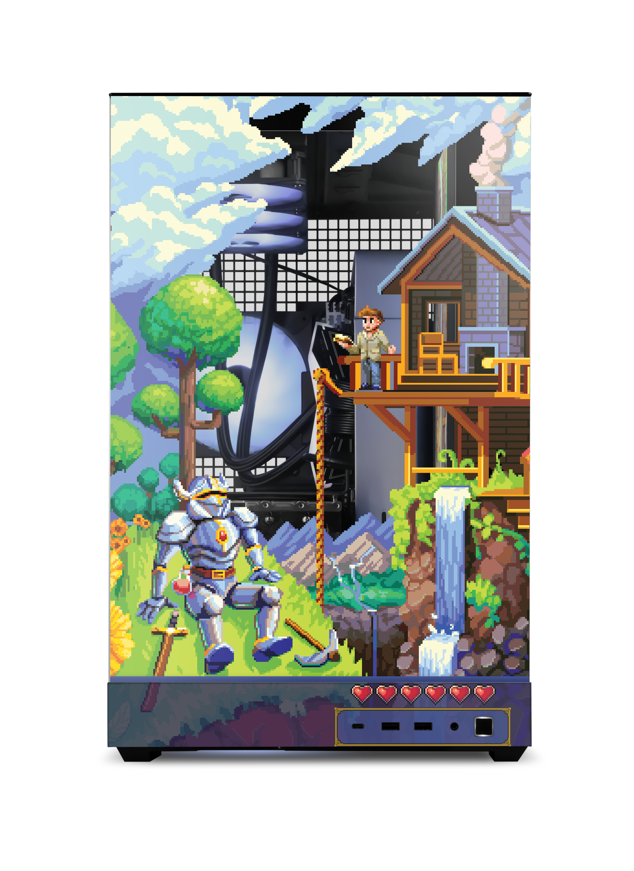 Terraria Case Print front view