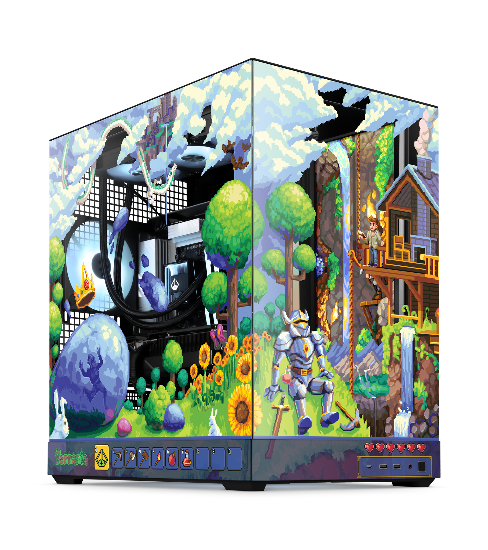 Terraria PC - Pro angled view