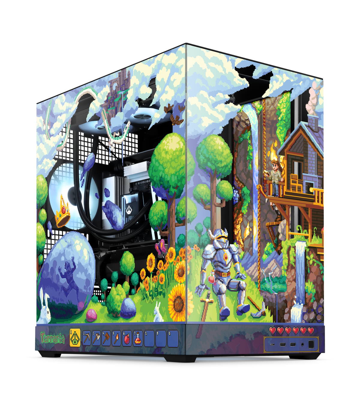 Terraria PC - Pro angled view