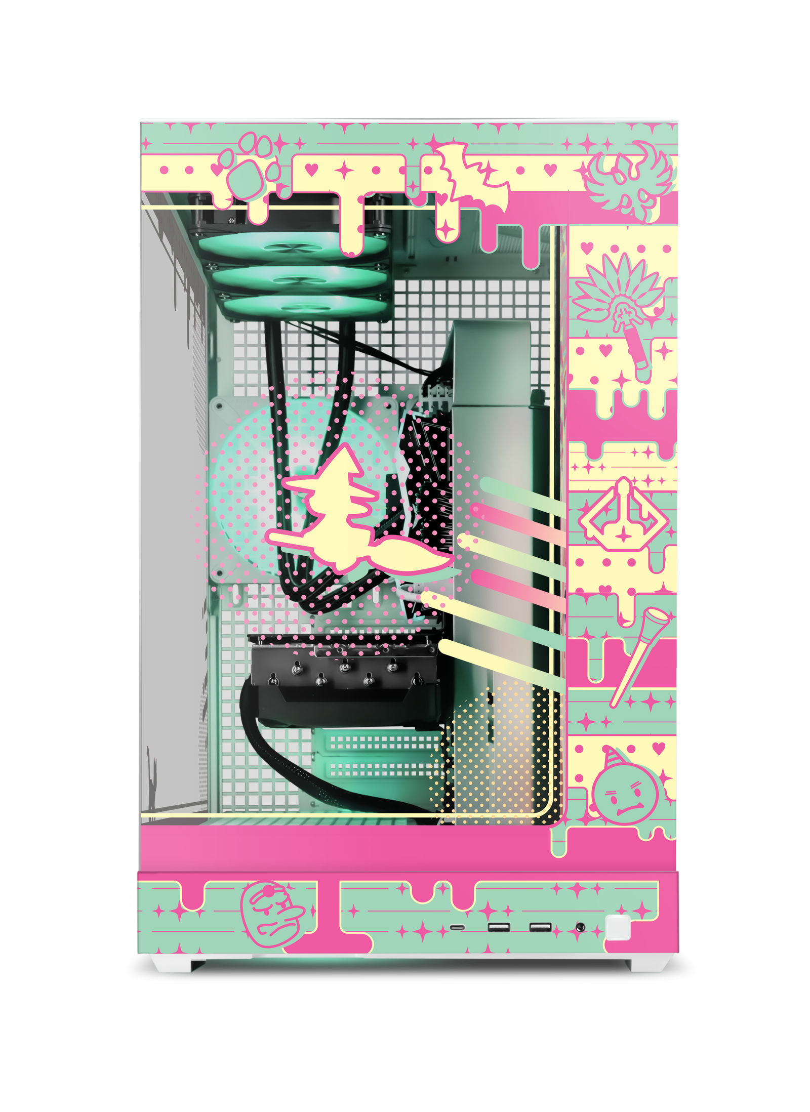Witch Watch Case Print front view
