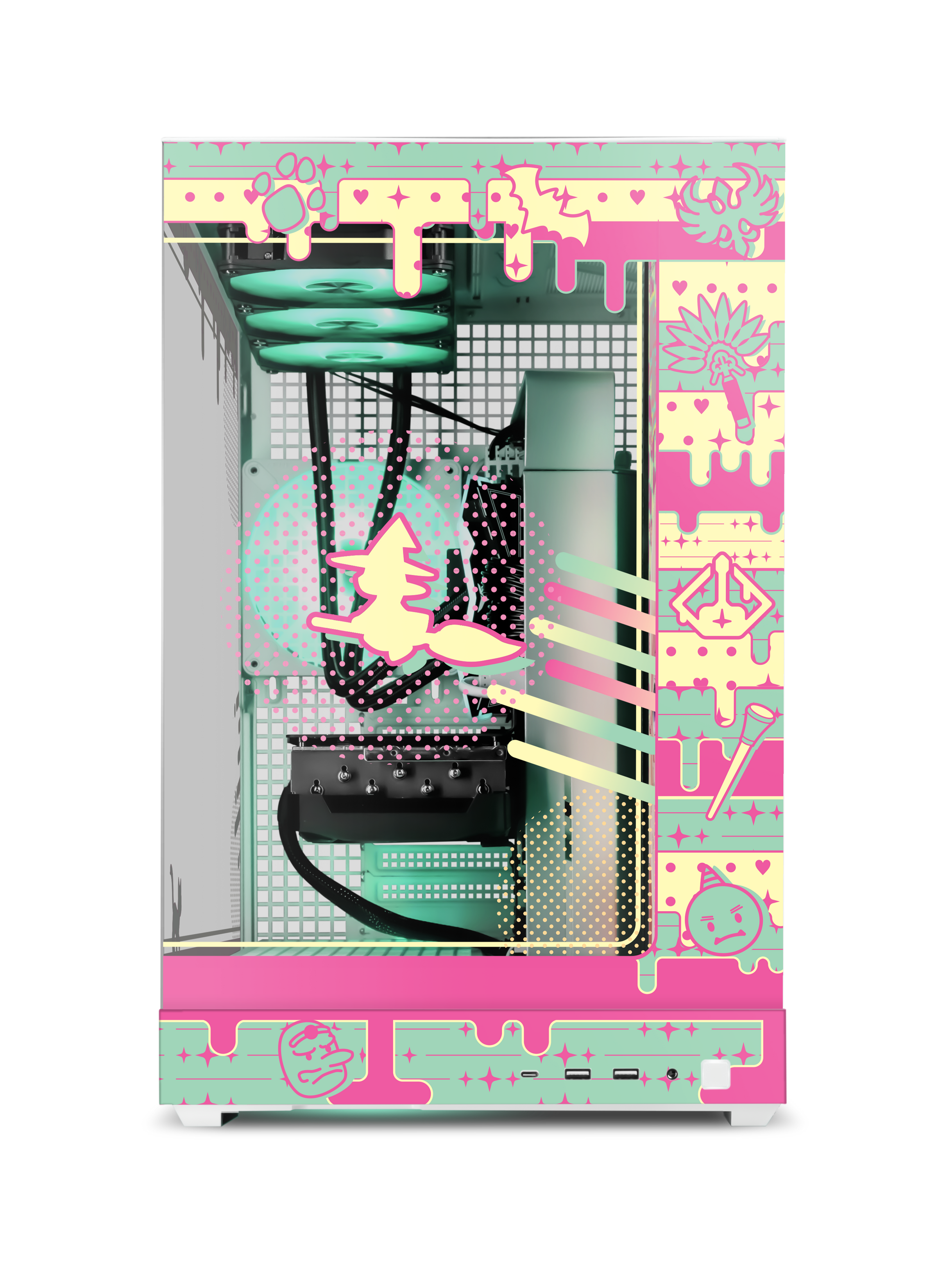 Witch Watch Case Print front view