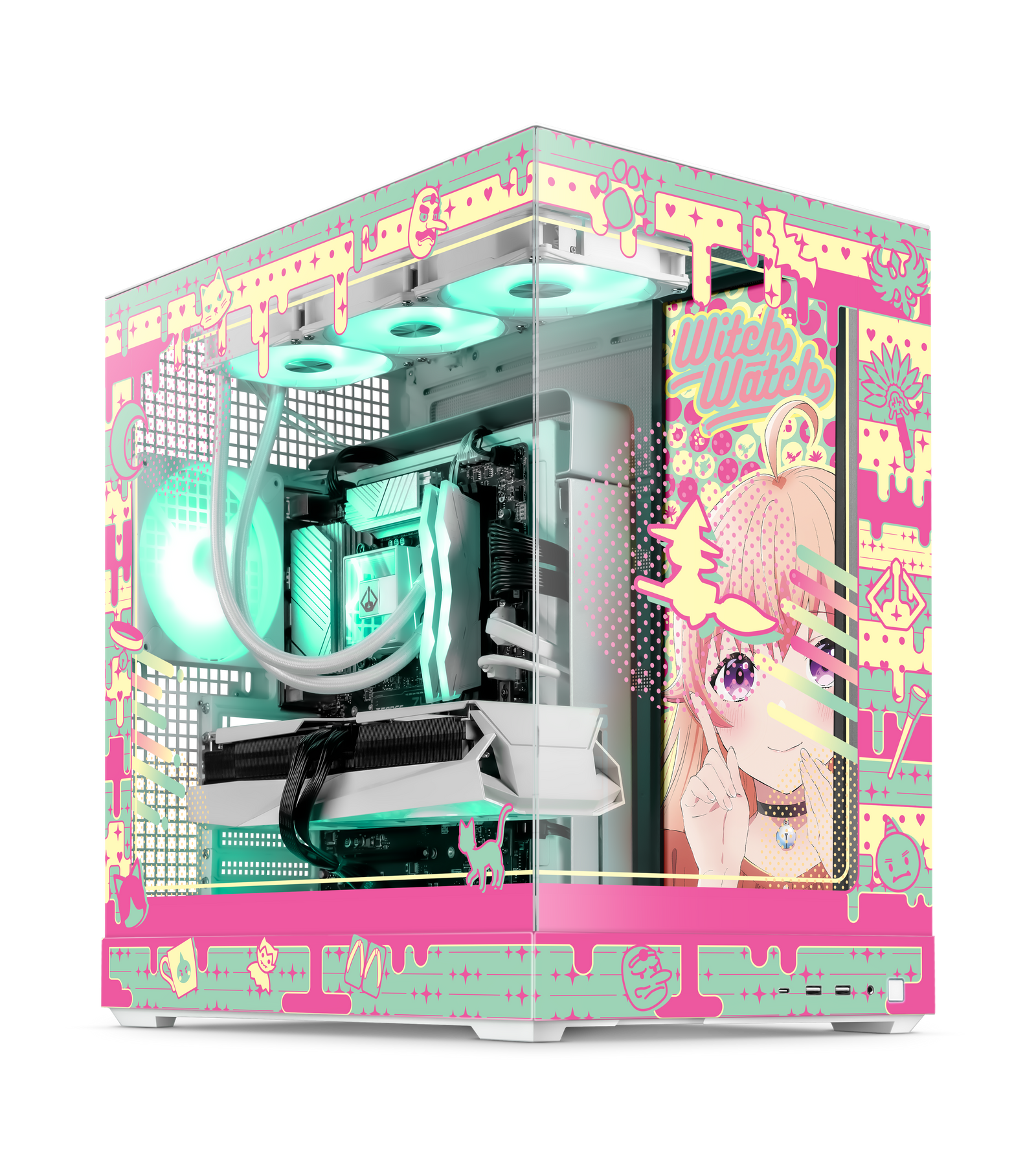 Witch Watch PC - Core angled view