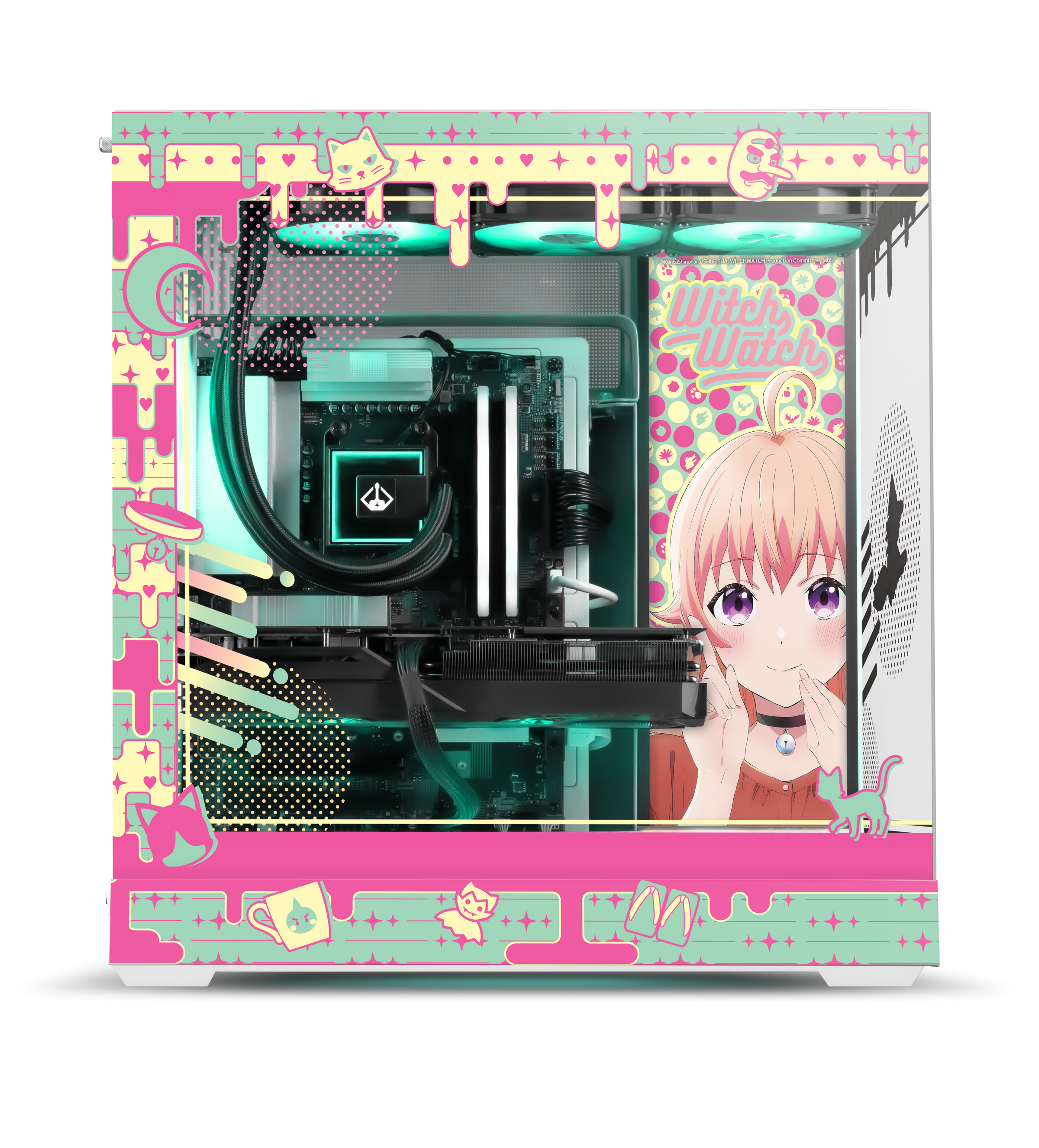 Witch Watch Case Print side view