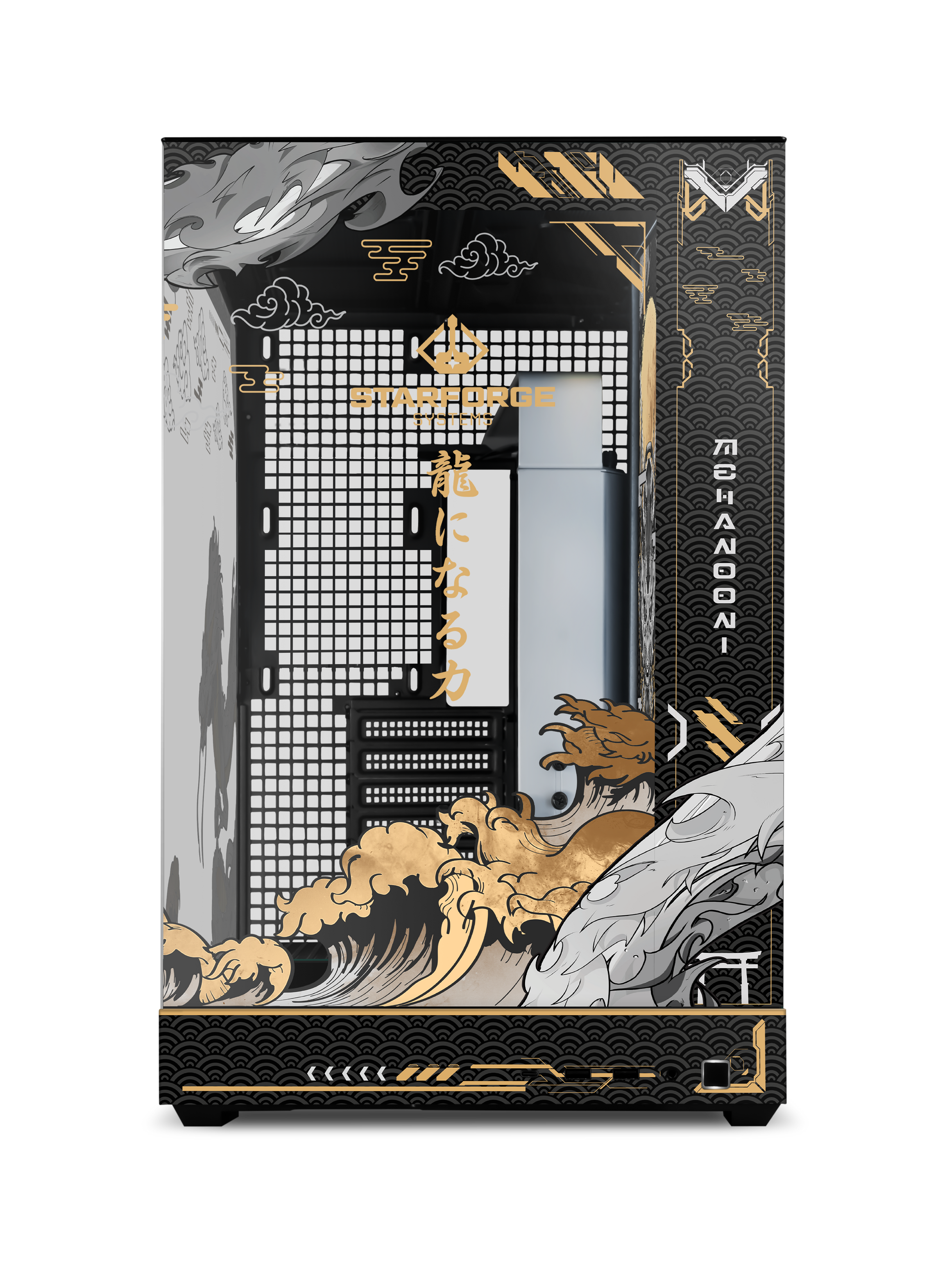 Golden Dragon Case front view