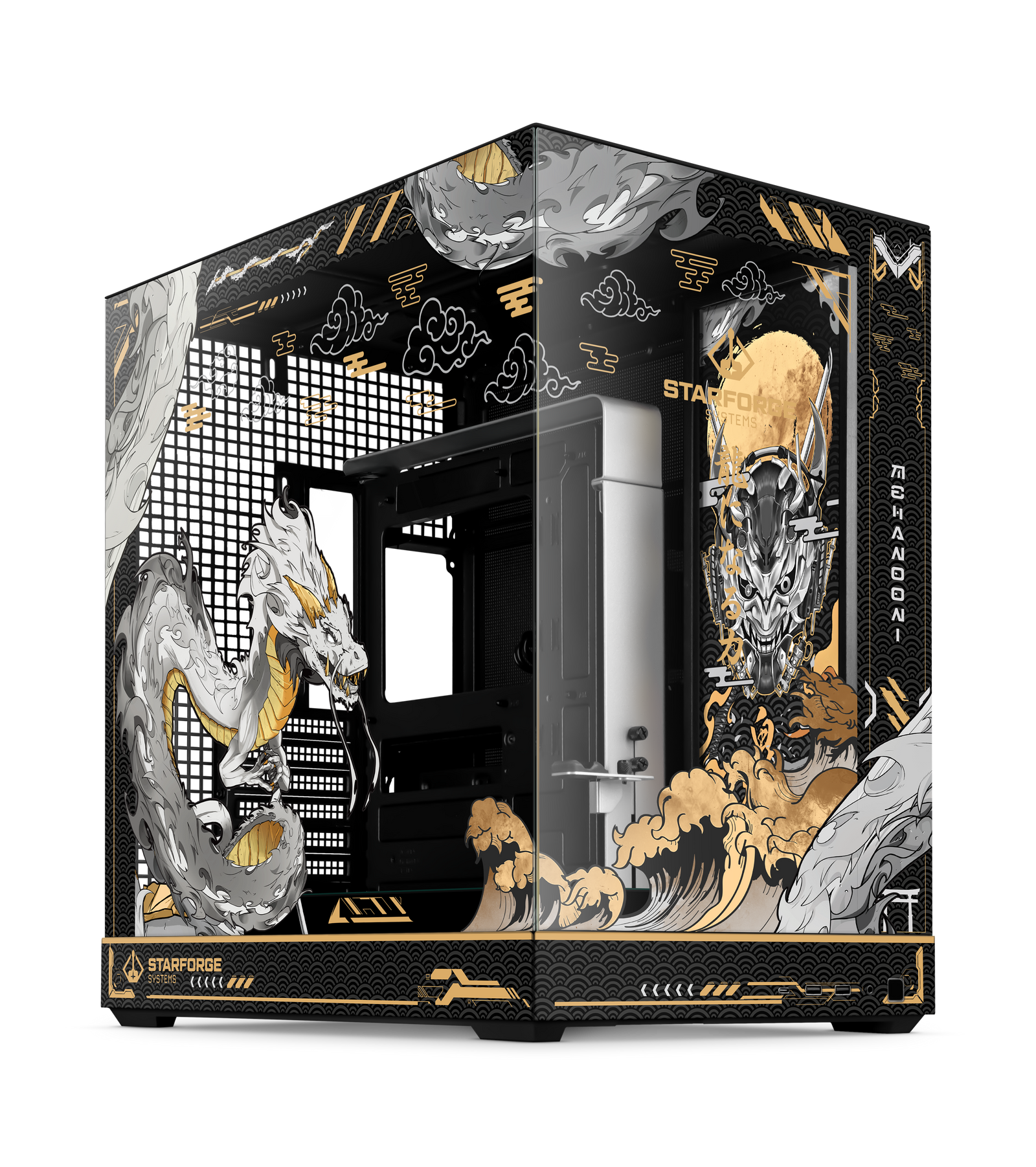 Golden Dragon Case angled view