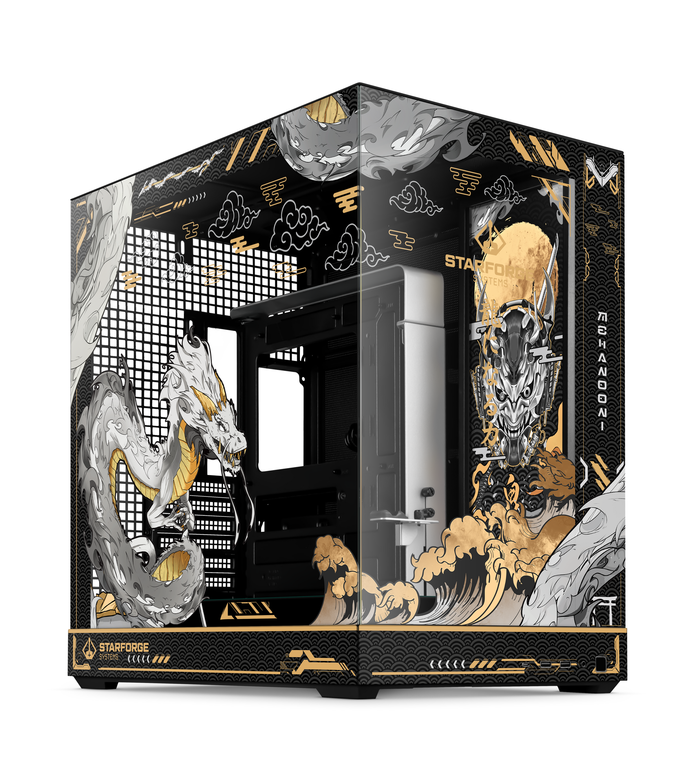 Golden Dragon Case angled view