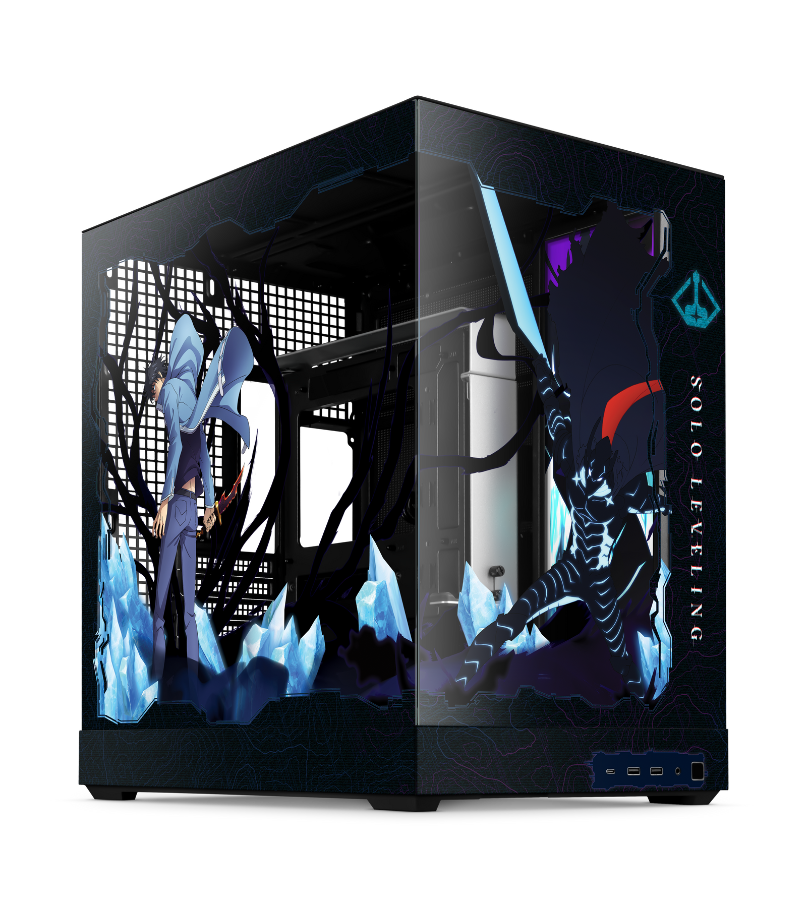 Solo Leveling Case angled view