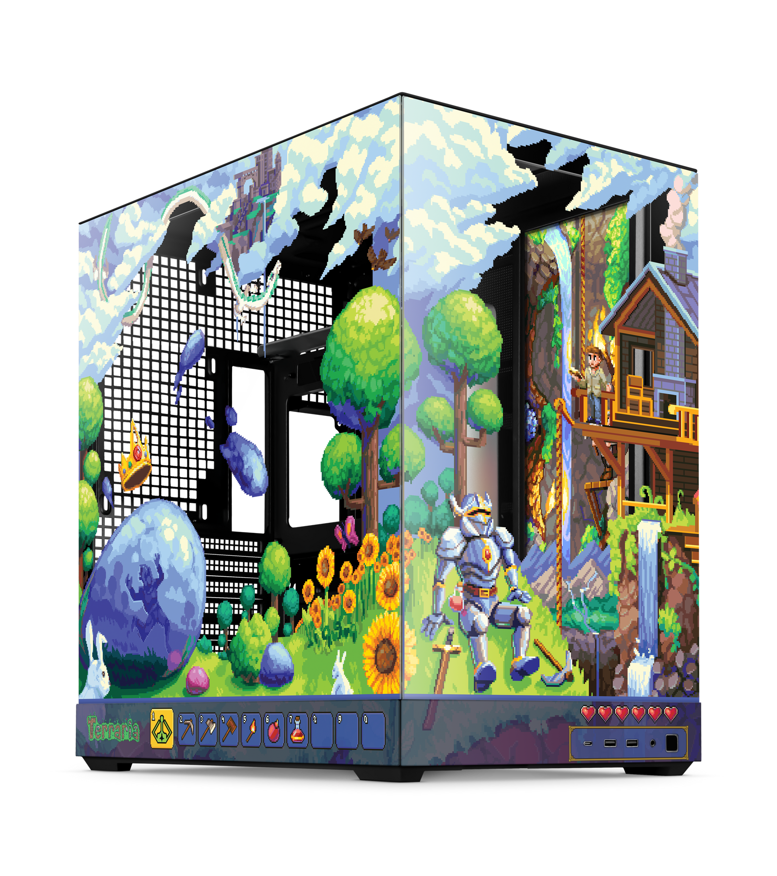 Terraria Case angled view