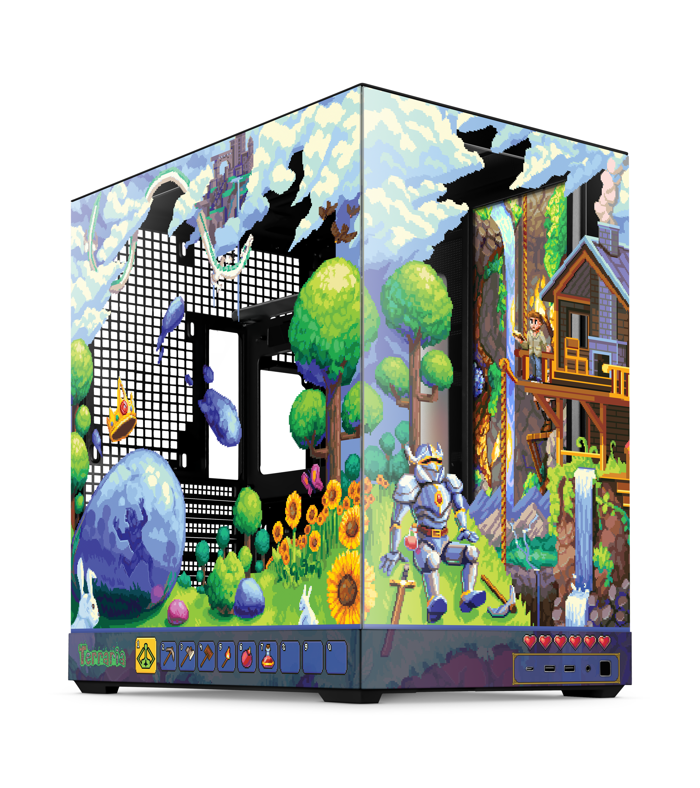 Terraria Case angled view