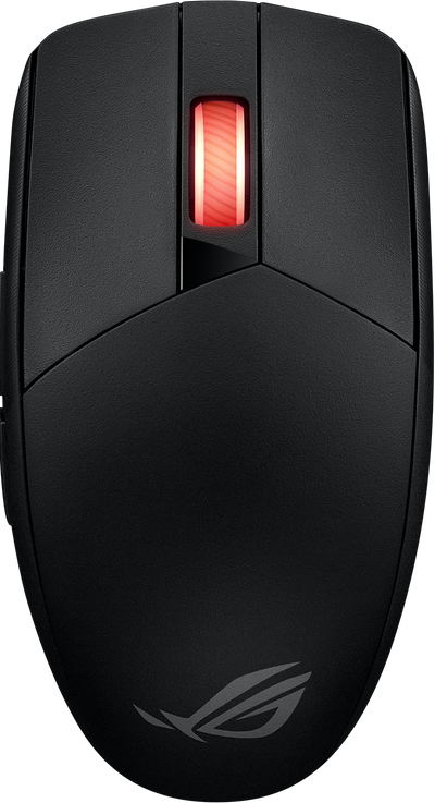The Strix Impact III Wireless gaming mouse || card