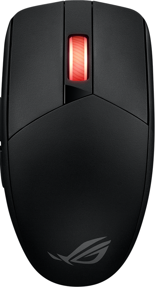 The Strix Impact III Wireless gaming mouse || card
