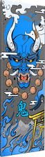 Azure Oni Acrylic