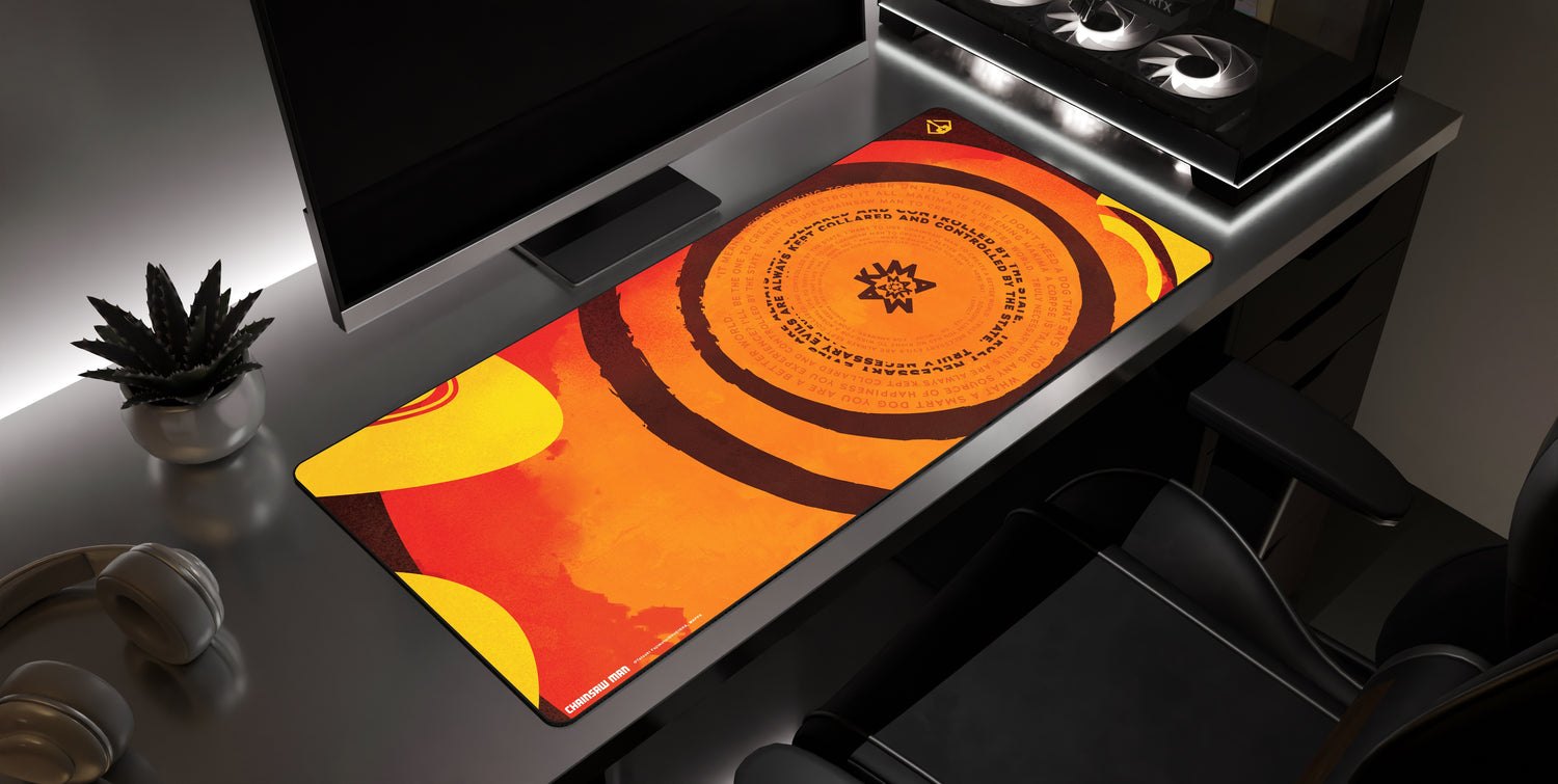 Starforge Systems - Control - Chainsaw Man Desk Mat