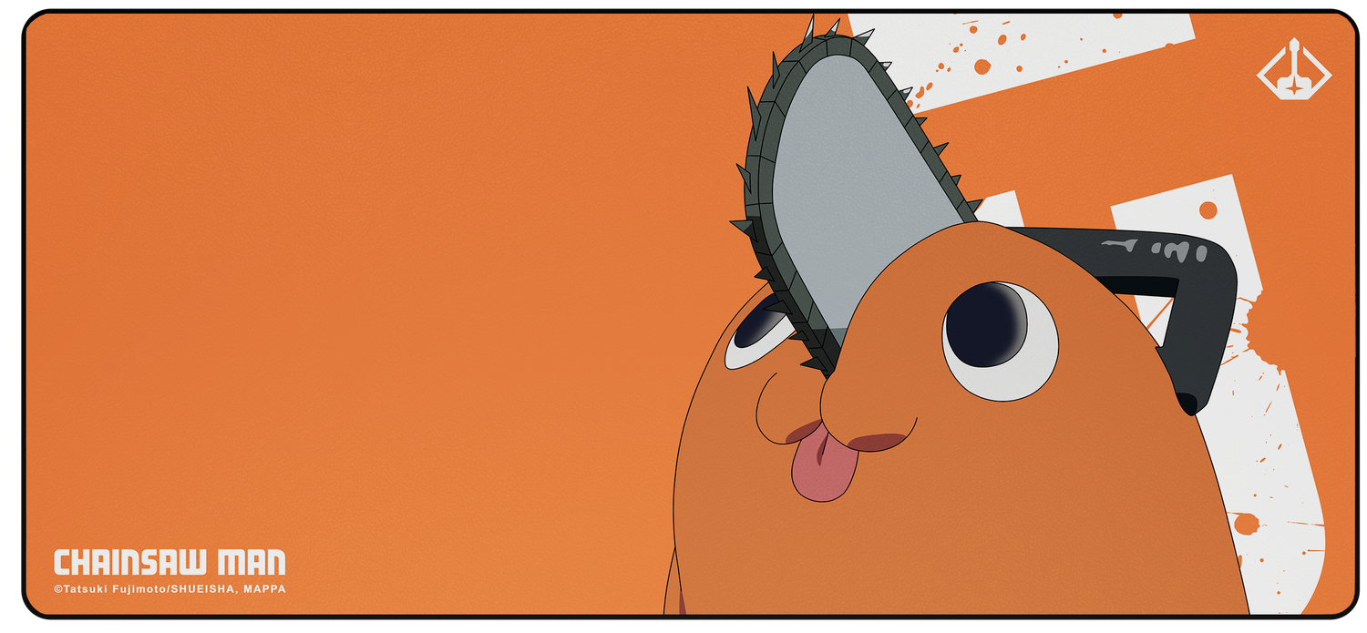 Pochita Desk Mat || card