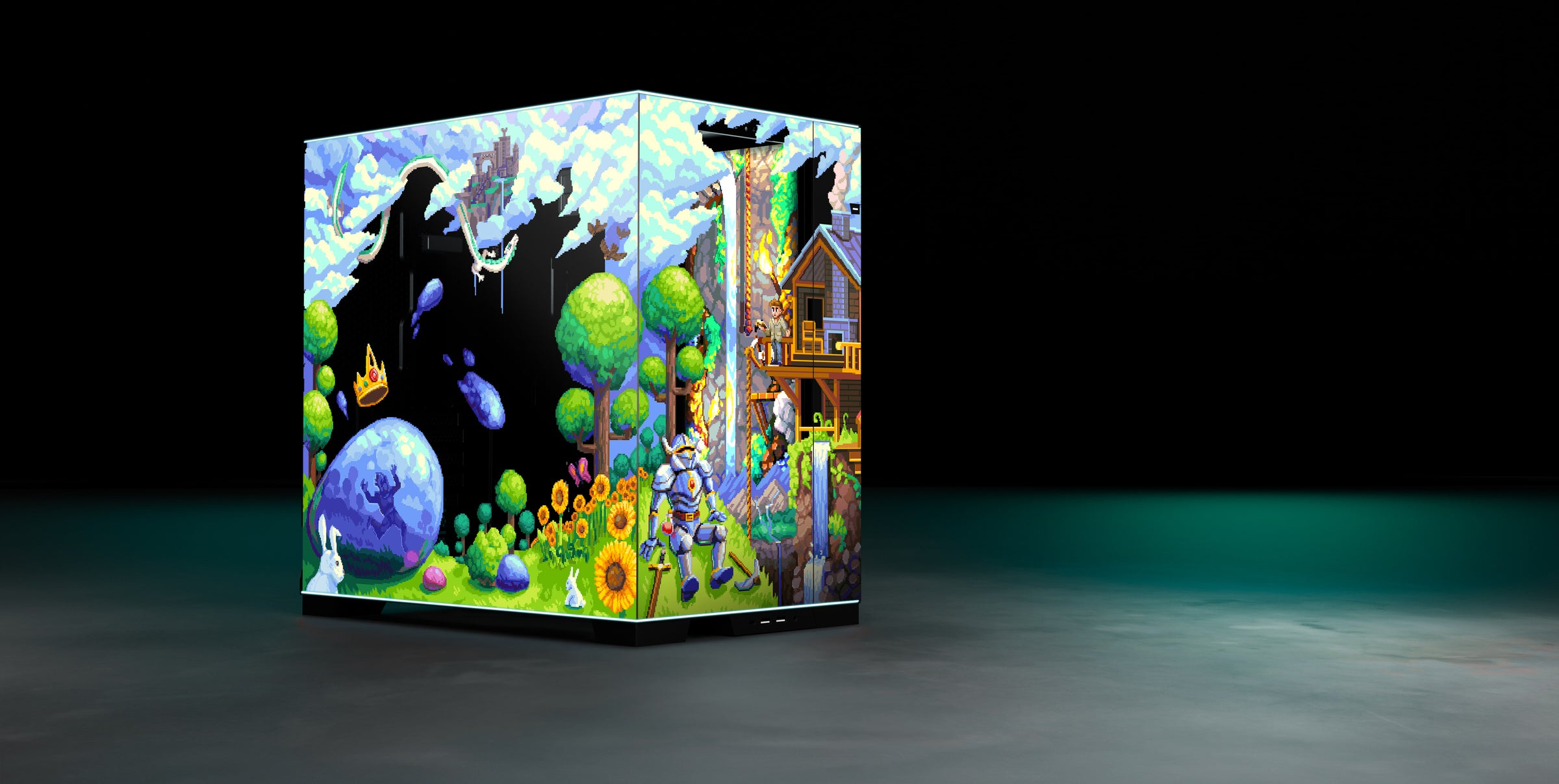 Terraria Case angled view