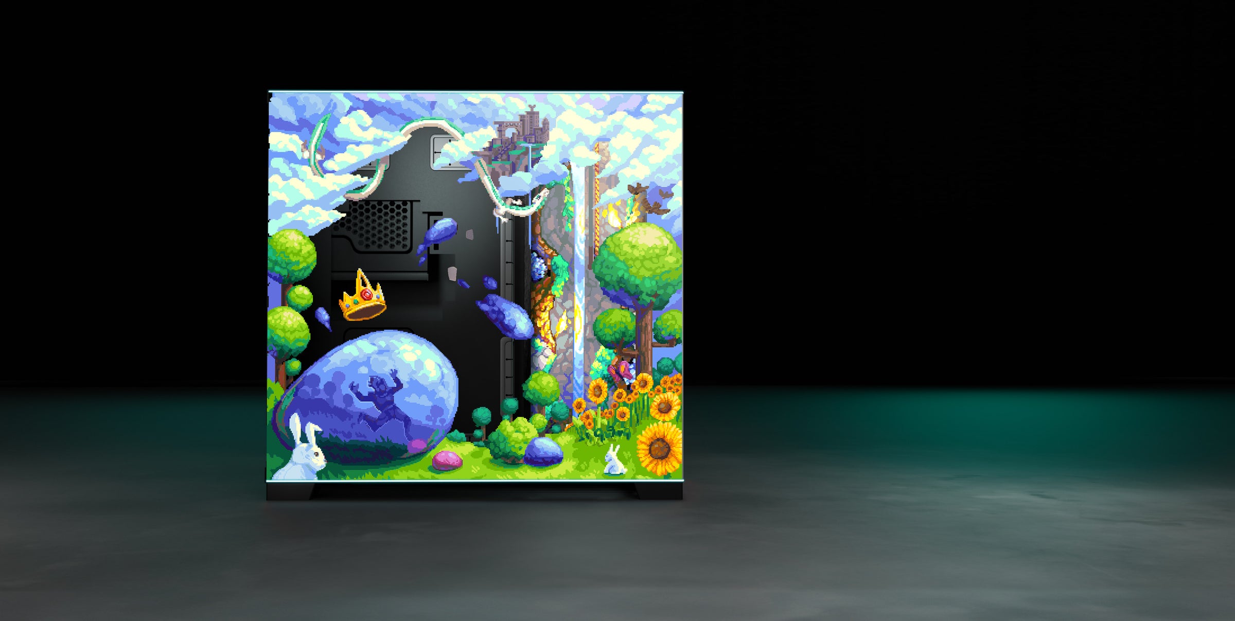 Terraria Case side view