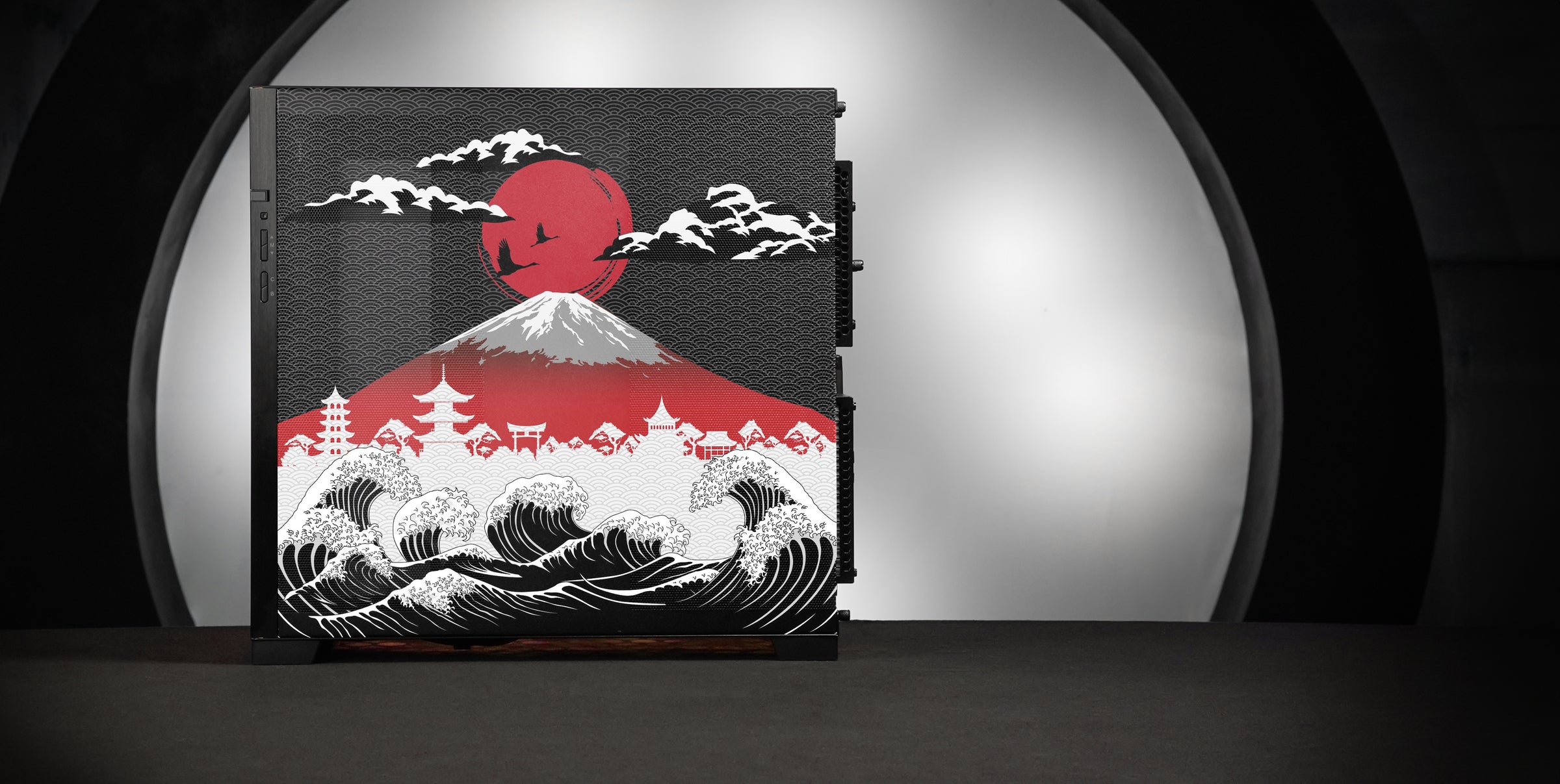 Clouded Gates Print rear view