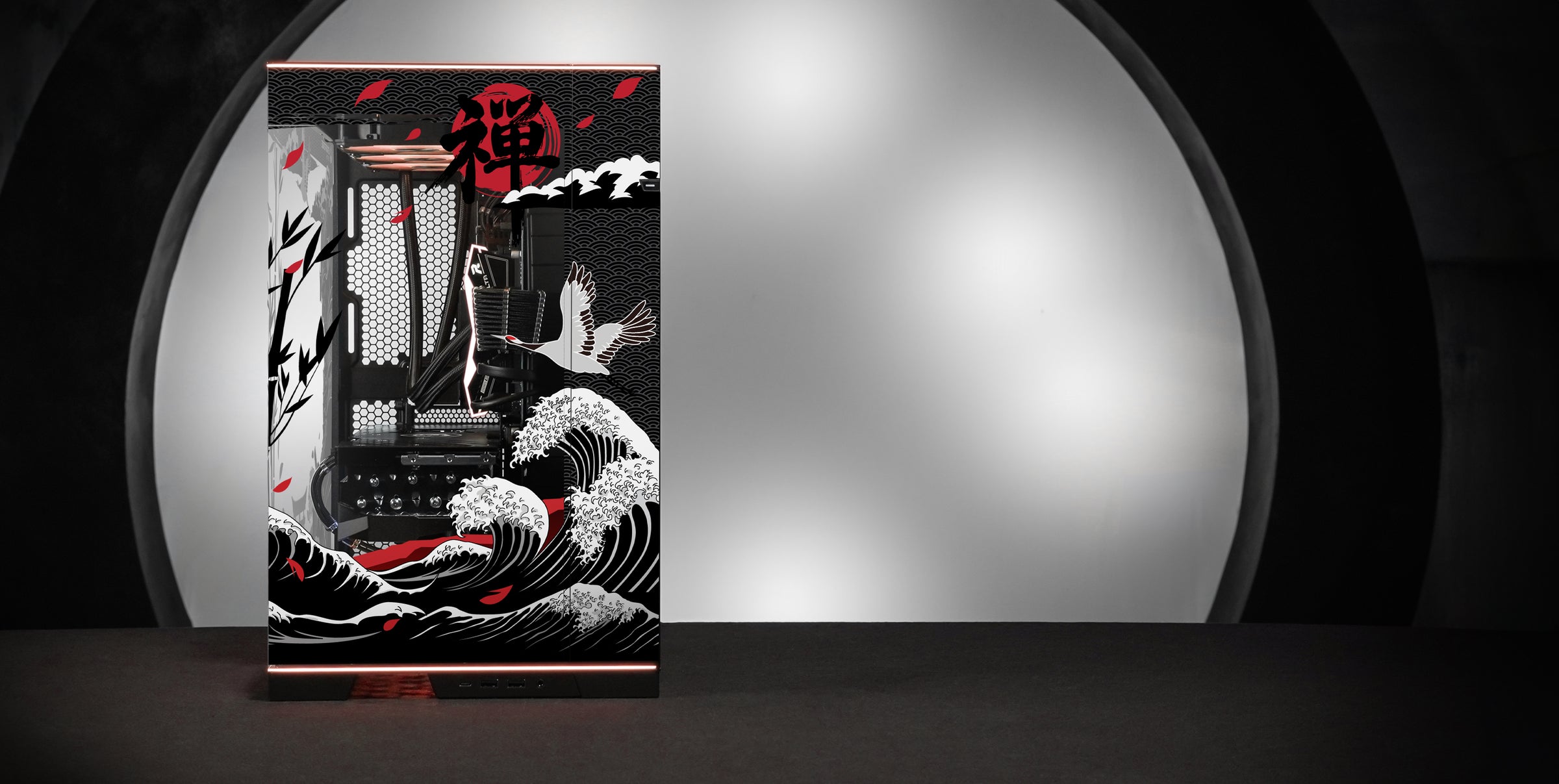 Clouded Gates Print front view