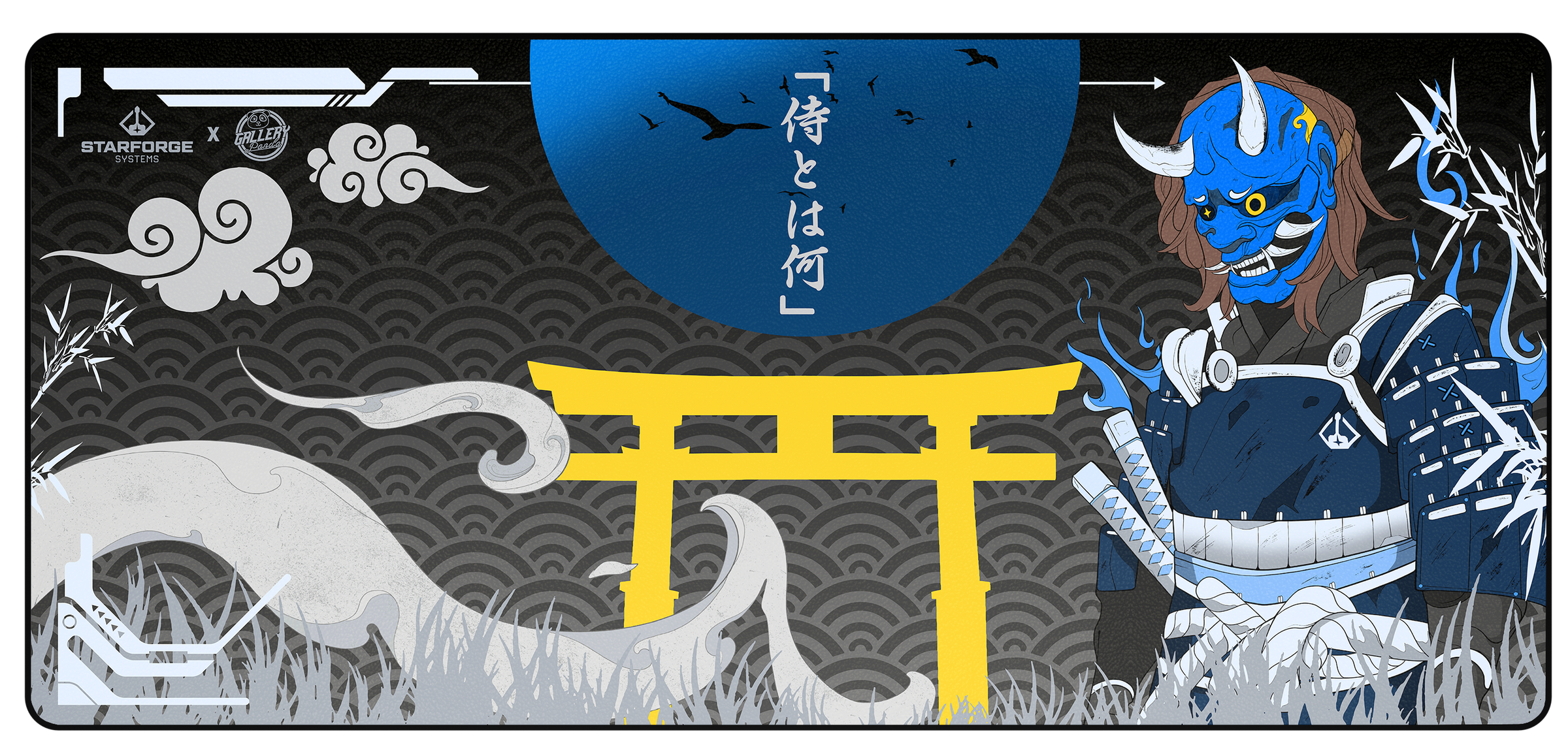 Azure Oni - Desk Mat– Starforge Systems