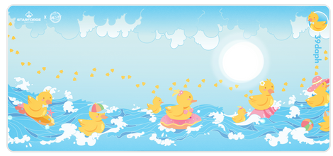 Daph's Ducks - Desk Mat