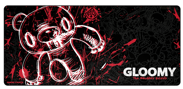 Gloomy Bear Desk Mat – Blackout | Starforge Systems